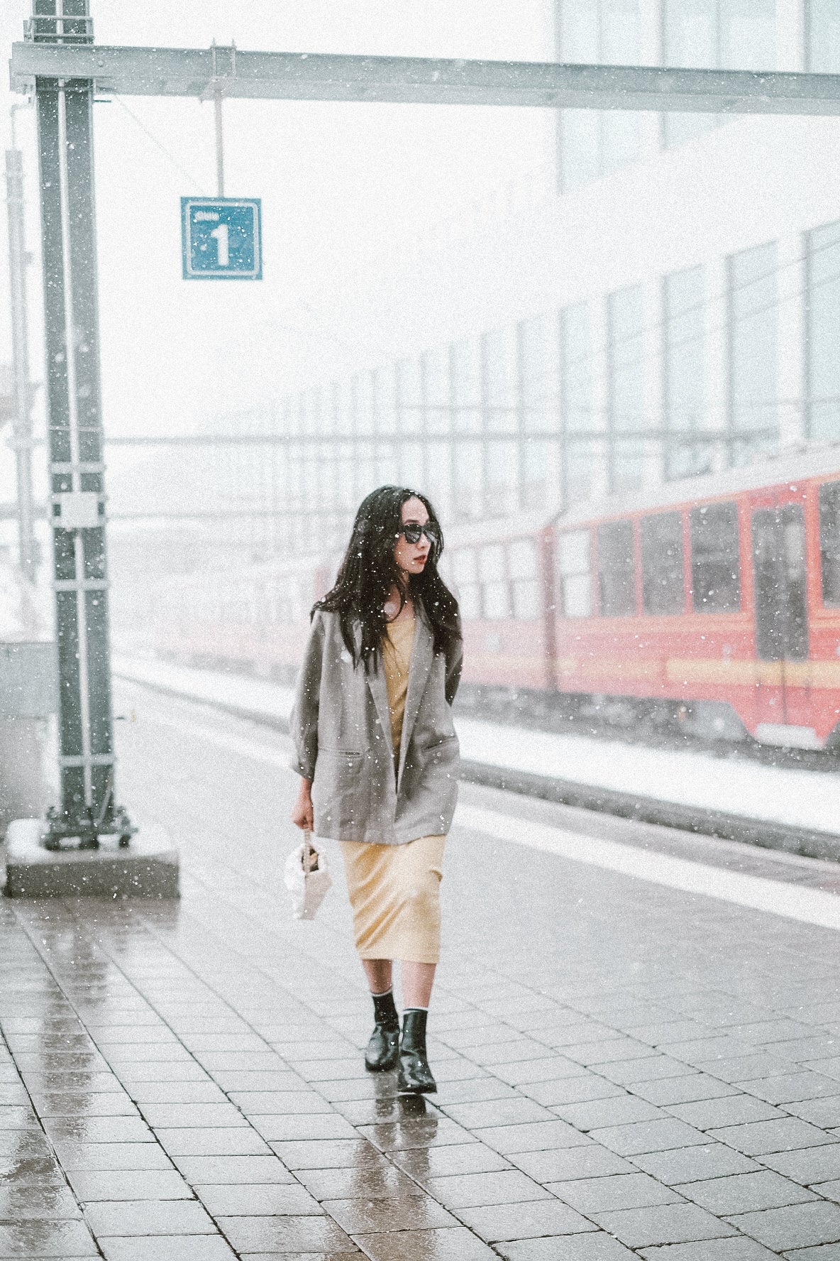 DEFECT 10% - NEW MELLISA DRESS IN PASSION FRUIT