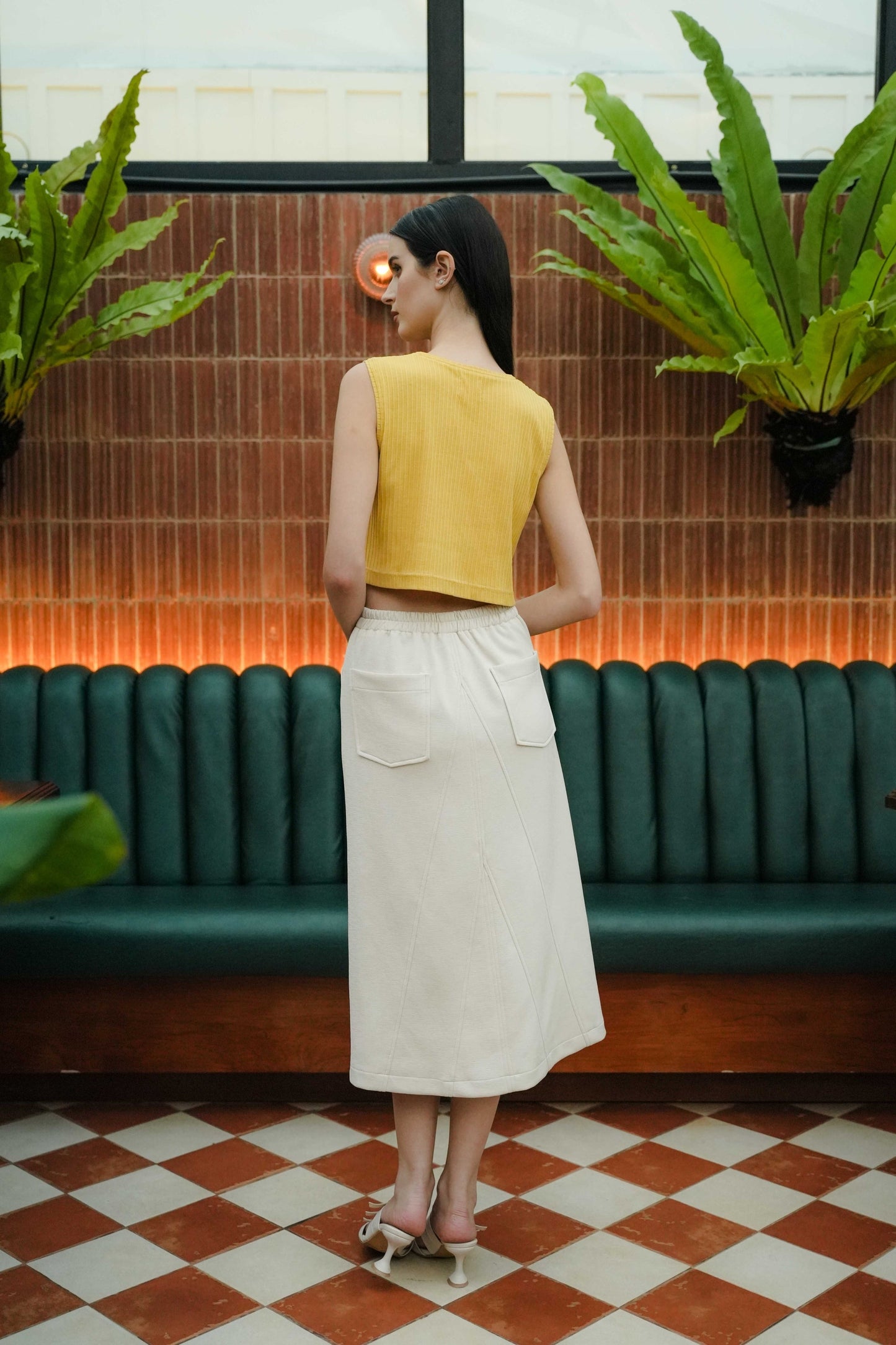 DEFECT 10% - MELL CROP - SLEEVELESS IN PASSION FRUIT