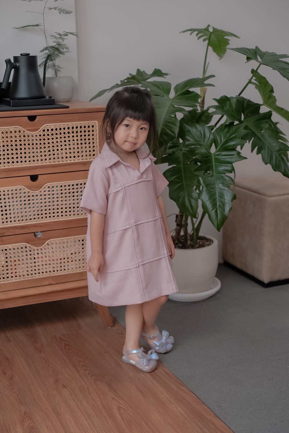 DEFECT 10% - MINI REVERIE DRESS SIZE 6 IN COTTON CANDY