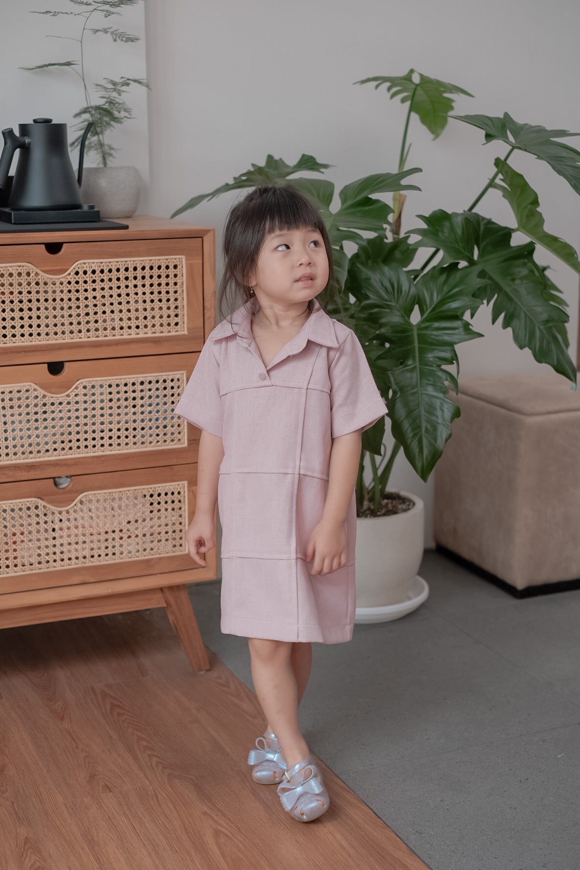 DEFECT 10% - MINI REVERIE DRESS SIZE 6 IN COTTON CANDY