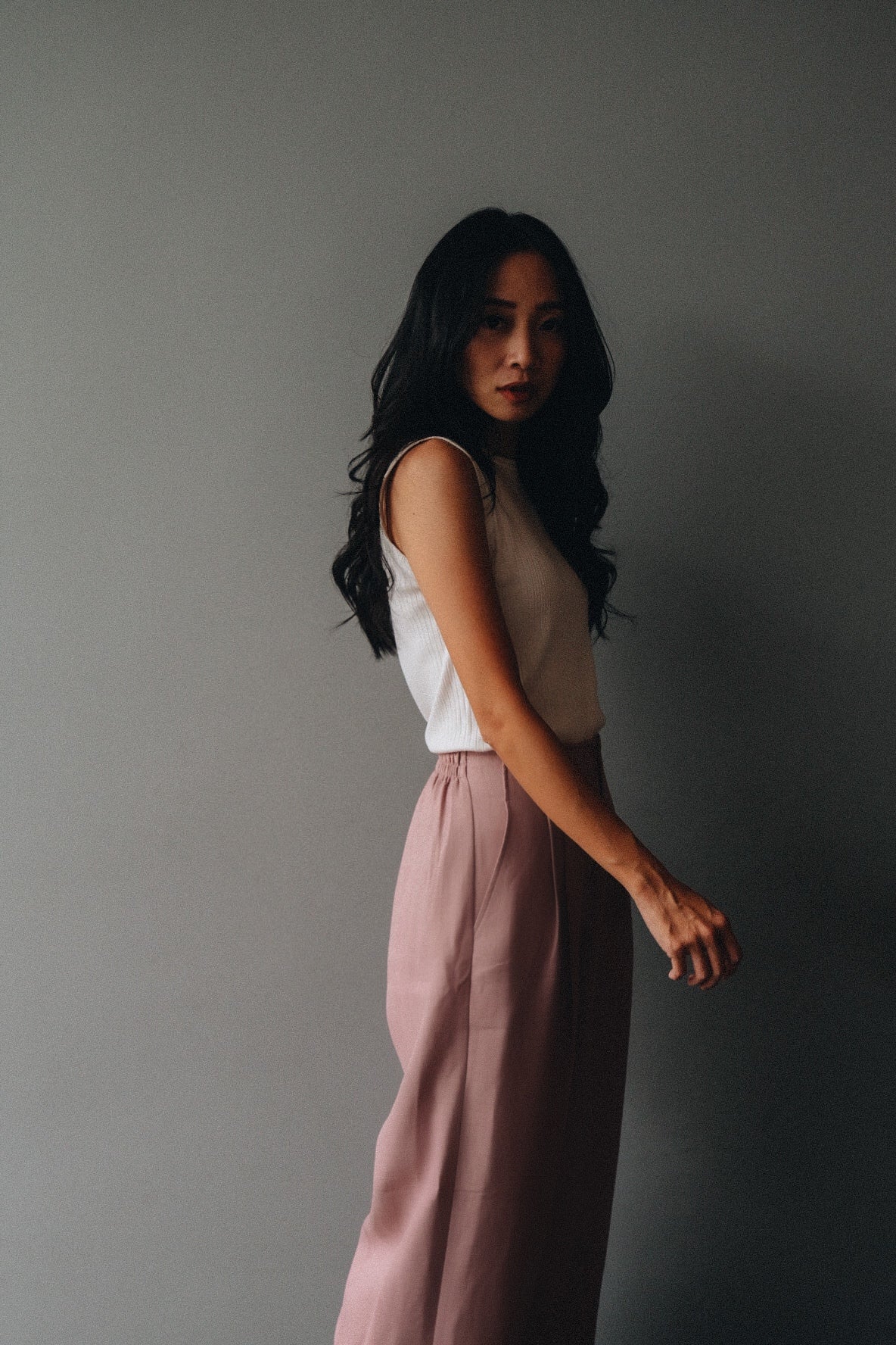 DEFECT 10% - MELL UNCROP - SLEEVELESS IN OFFWHITE