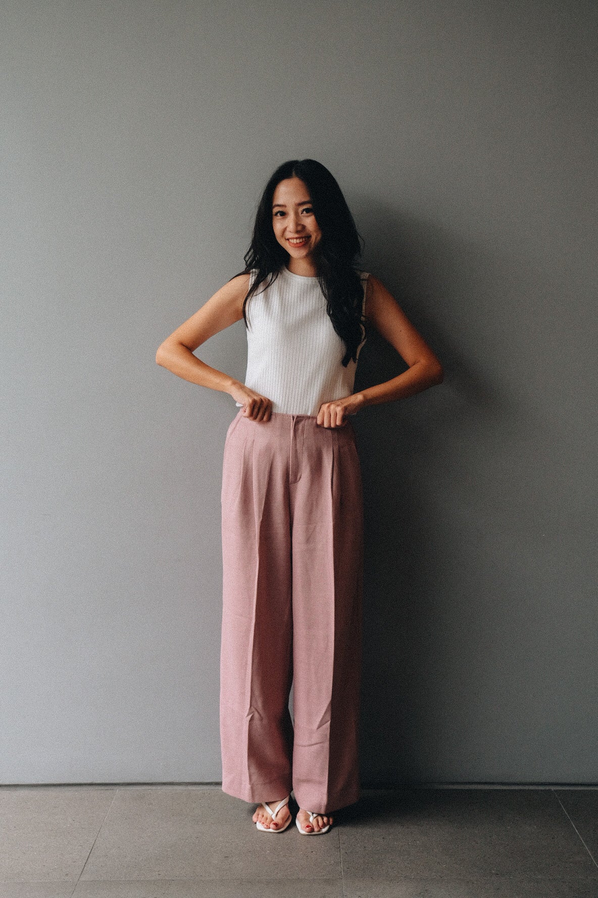 DEFECT 10% - MELL UNCROP - SLEEVELESS IN OFFWHITE