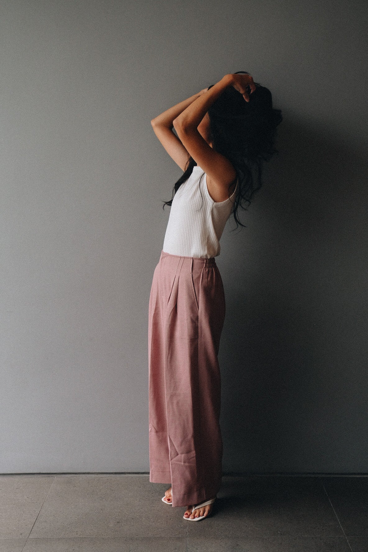 DEFECT 10% - MELL UNCROP - SLEEVELESS IN OFFWHITE