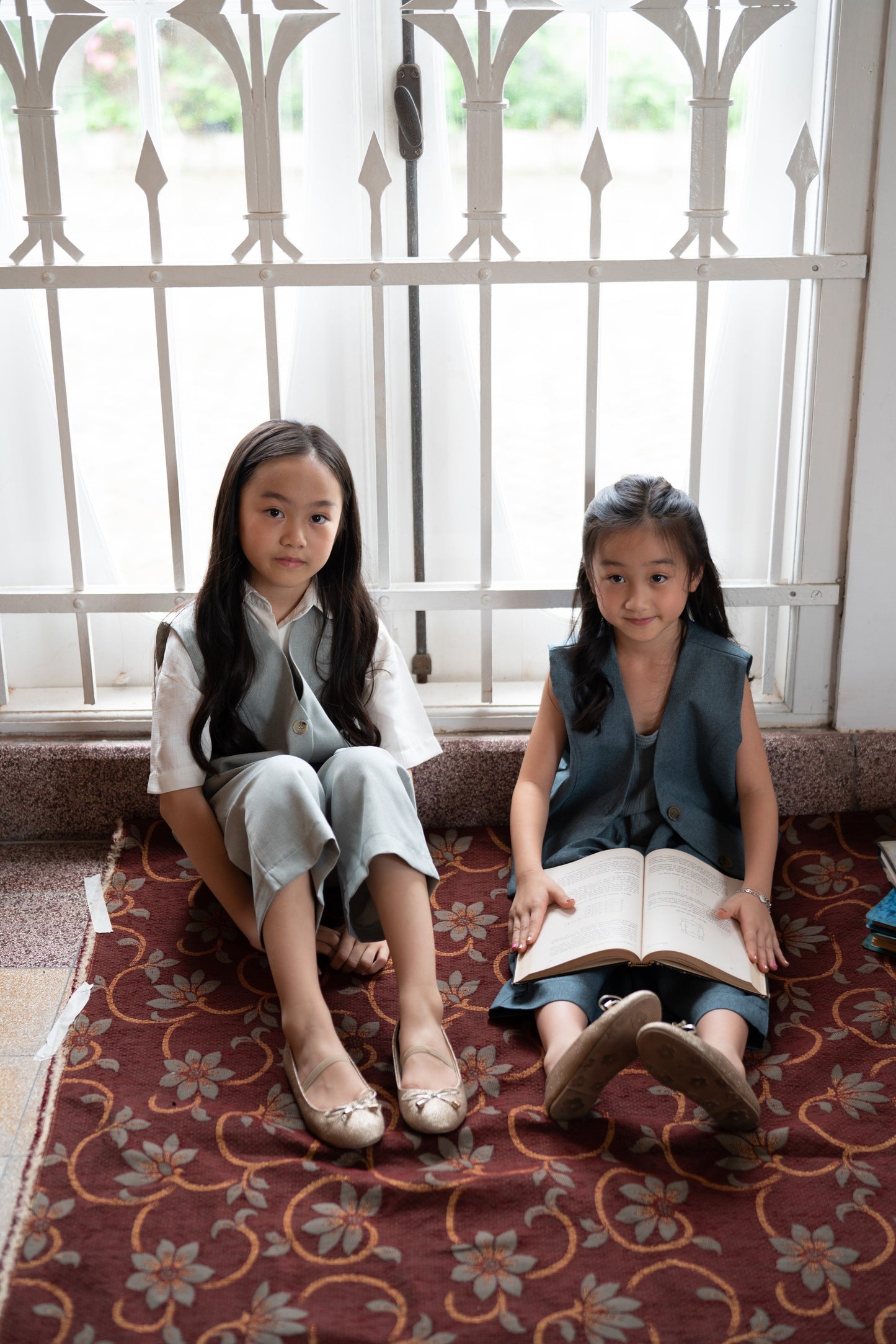 DEFECT 15% - MINI JOOSIE PANTS SIZE 4 IN OCEAN BAY