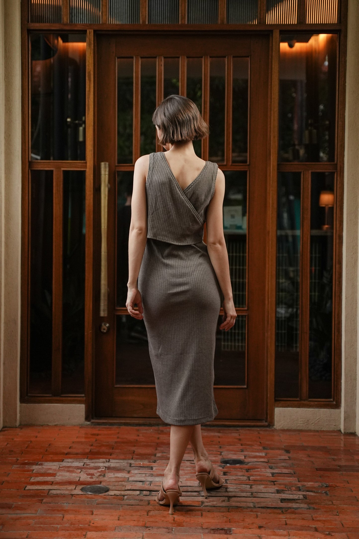 DEFECT 10% - NEW MELLISA DRESS IN MERCURY