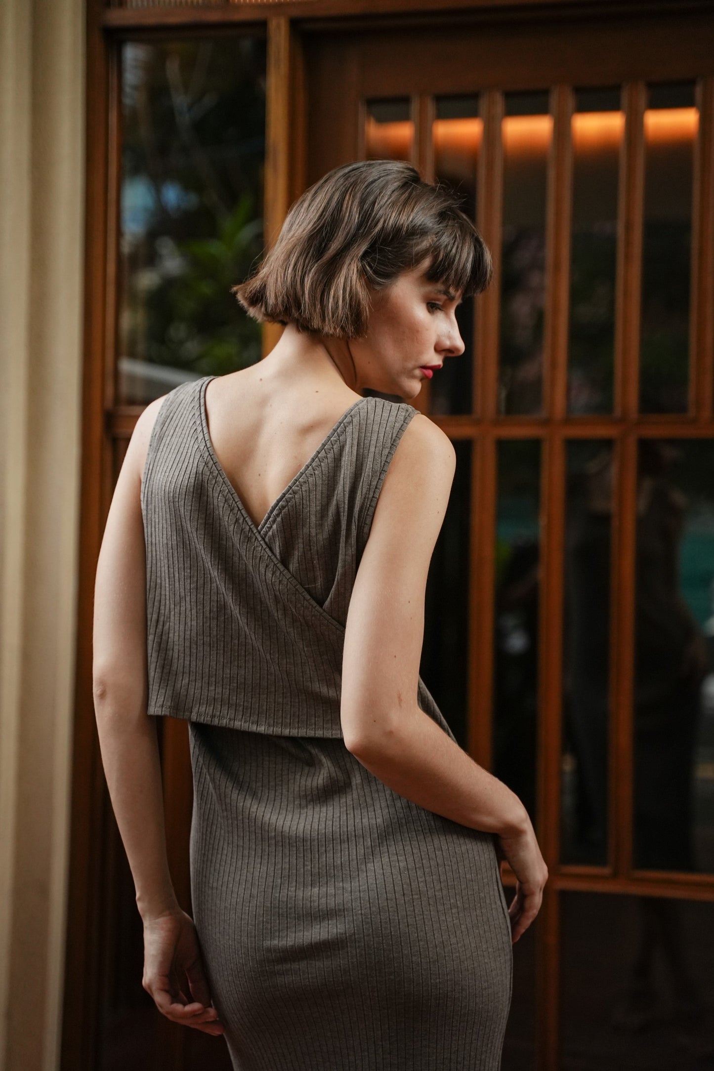 DEFECT 10% - NEW MELLISA DRESS IN MERCURY