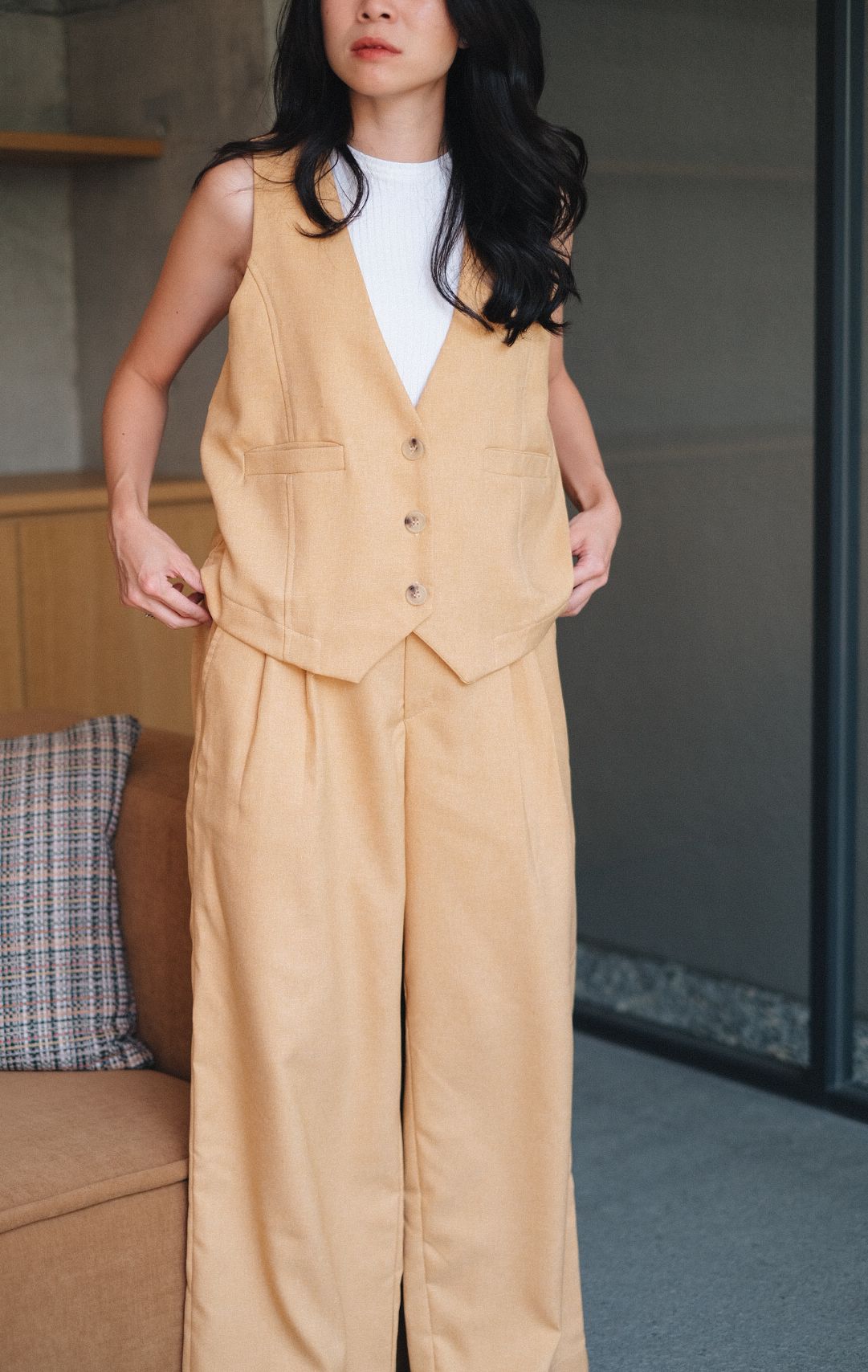 DEFECT 10% - PIPER VEST IN MAC AND CHEESE