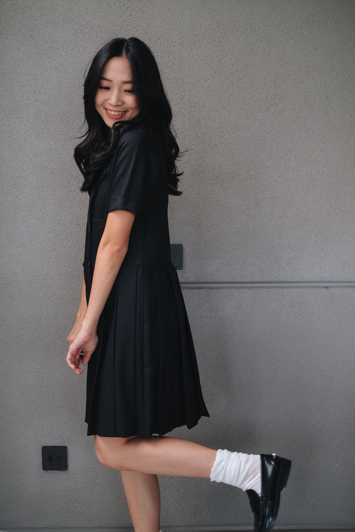 SERAPHINE DRESS IN AMERICANO