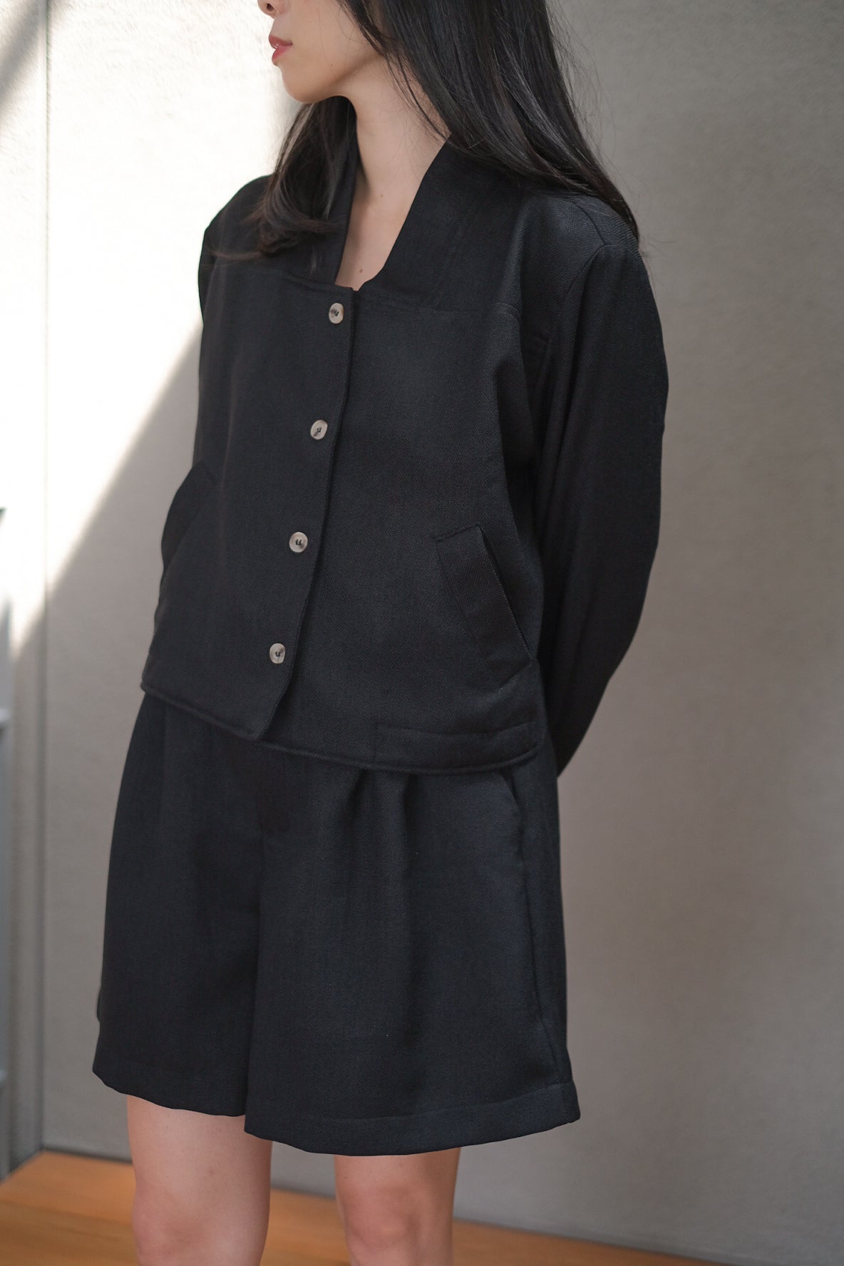 AIDEN PANTS IN DEEP BLACK