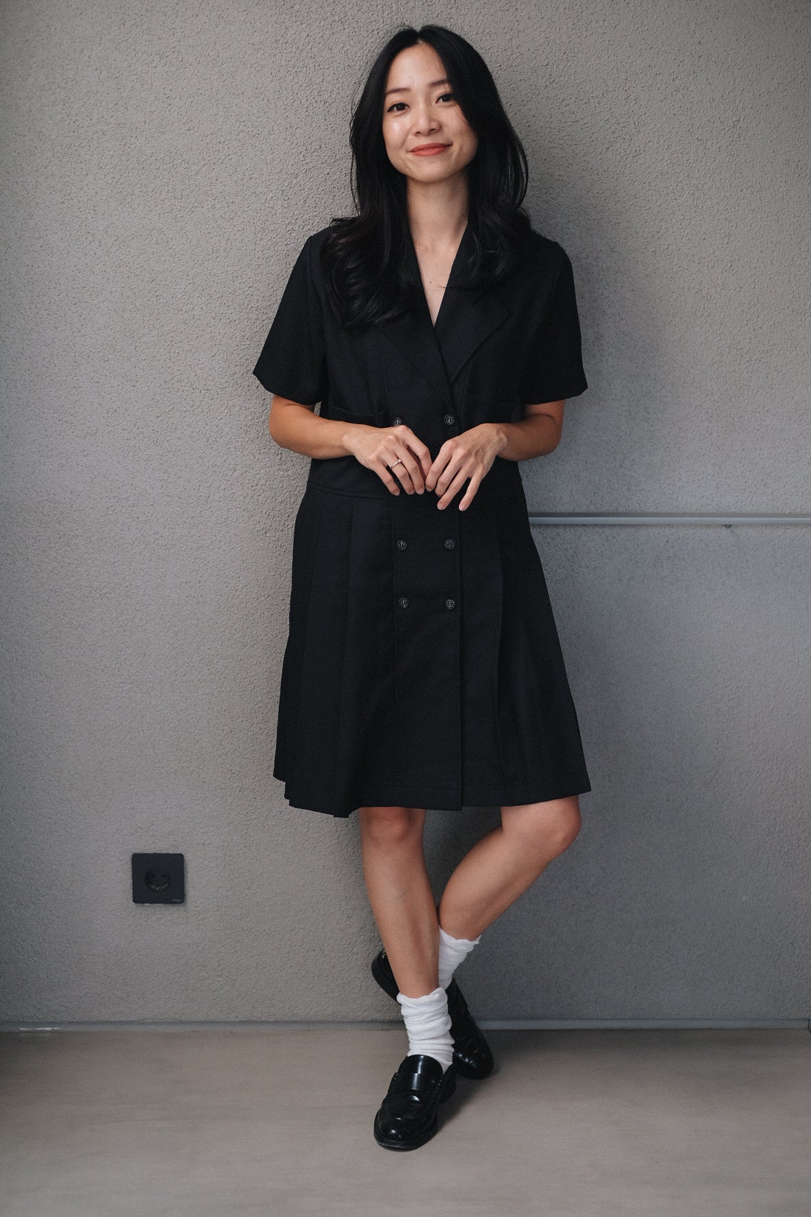 SERAPHINE DRESS IN AMERICANO