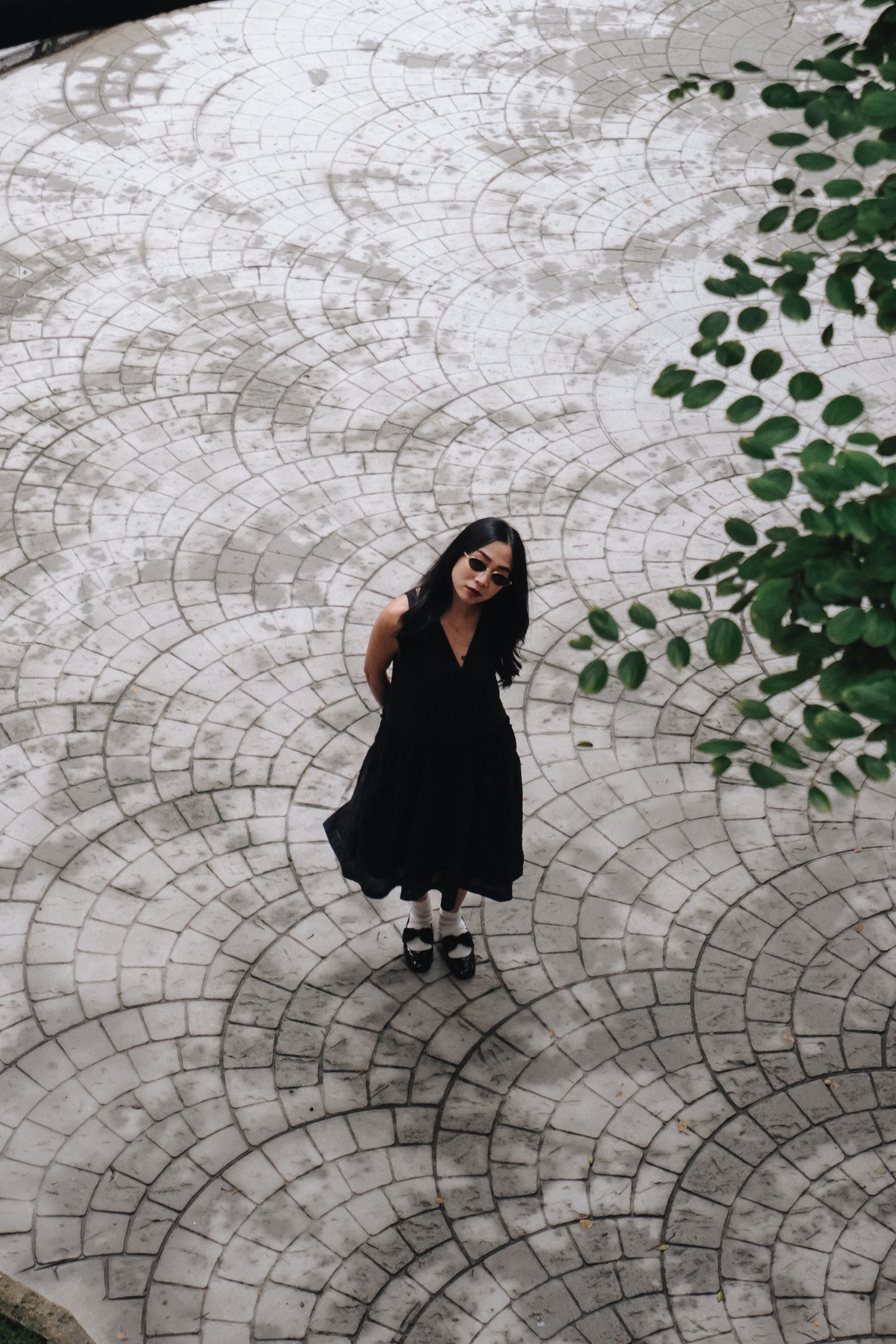 CASA DRESS IN BLACK BEAN