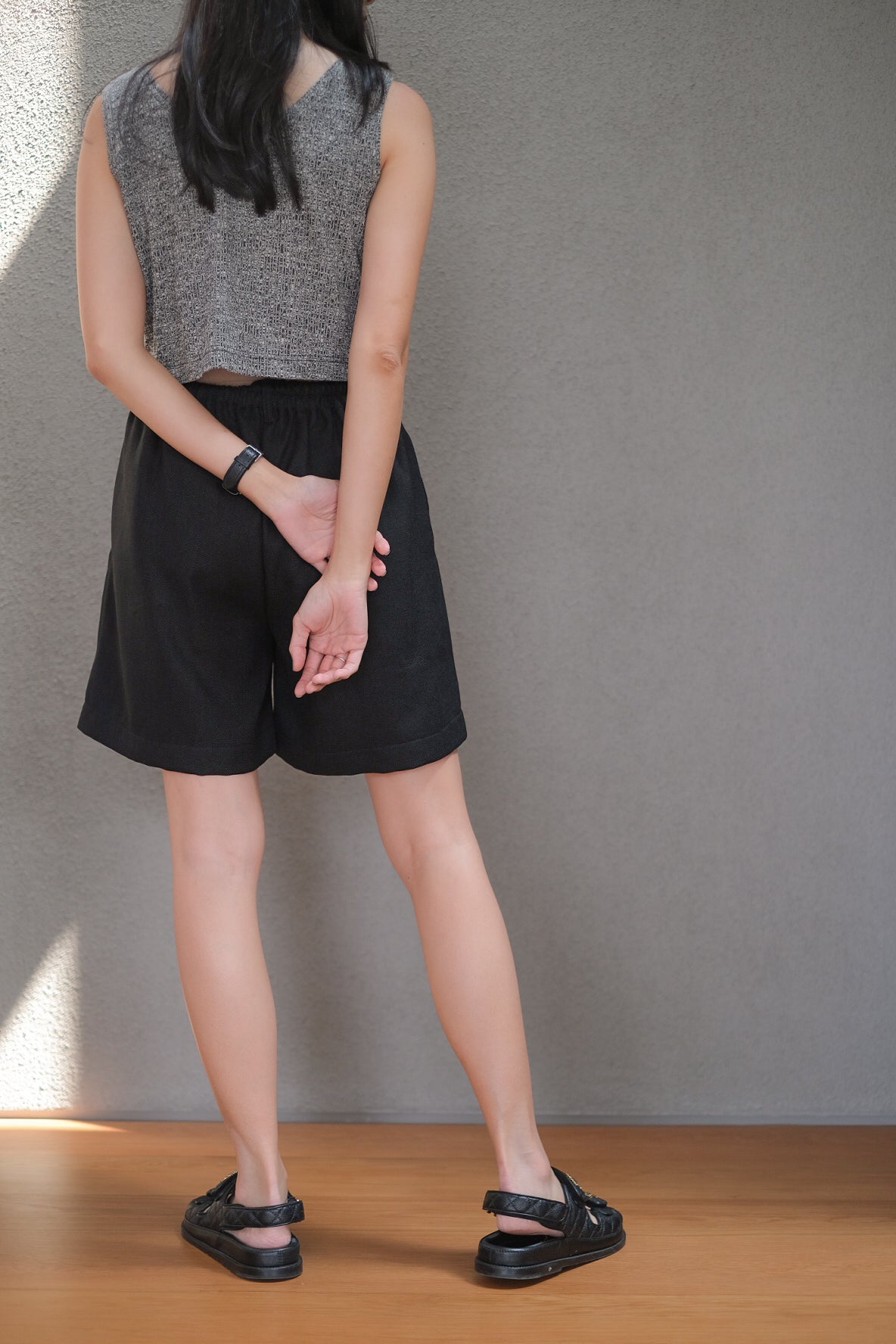 AIDEN PANTS IN DEEP BLACK