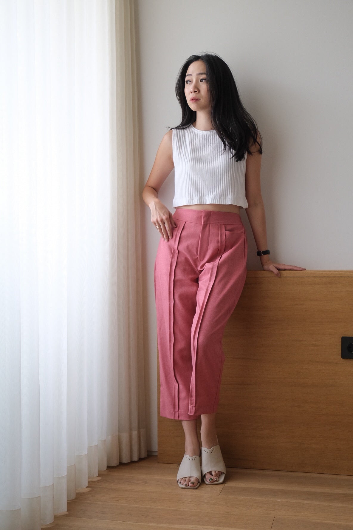 KEAGAN PANTS IN COSMO PINK