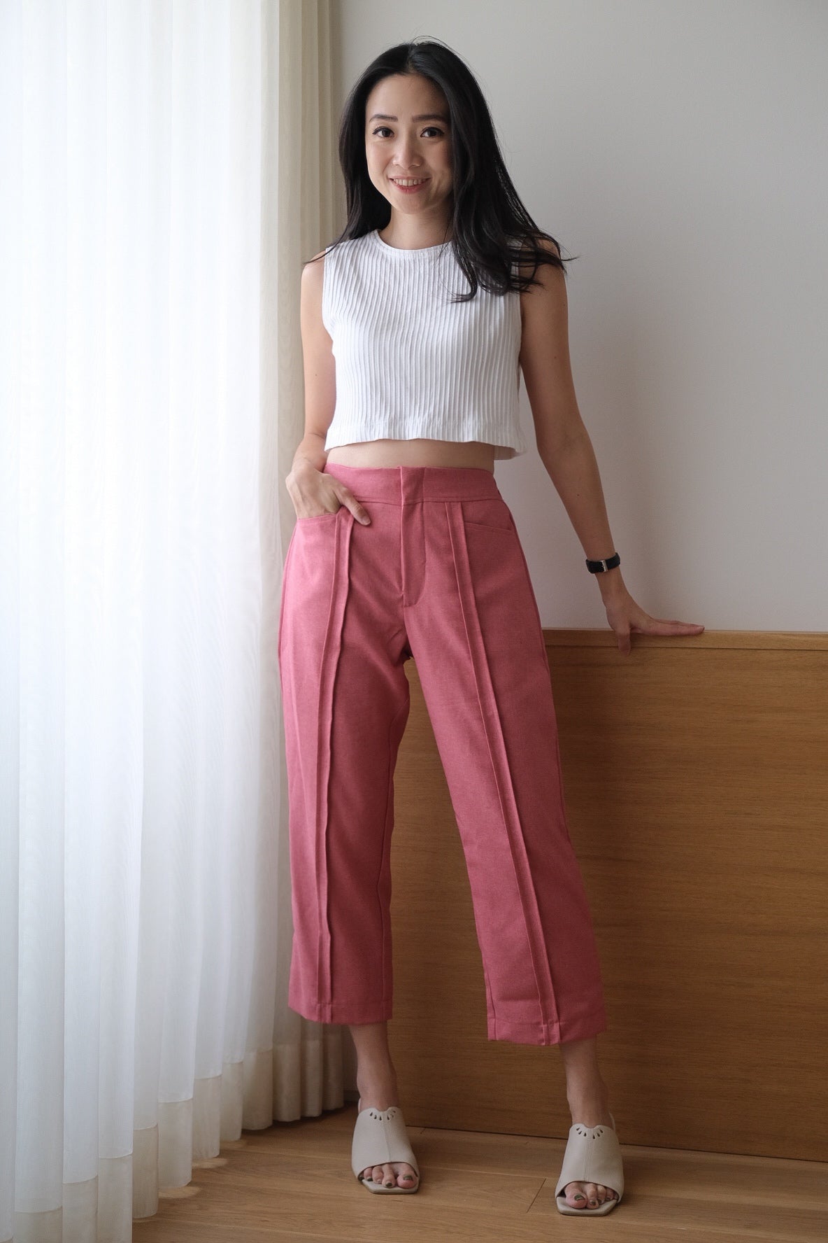 KEAGAN PANTS IN COSMO PINK