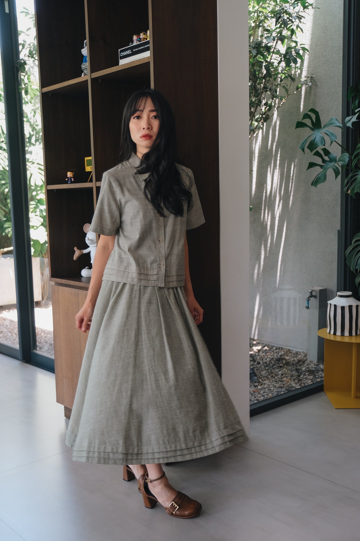 MIA TOP IN CABBAGE