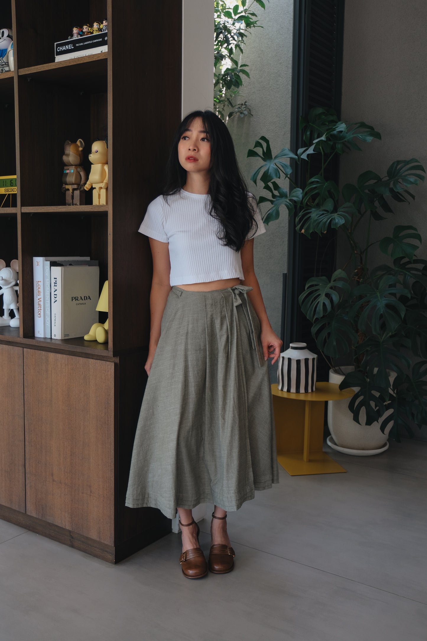 ADORE SKIRT IN CABBAGE