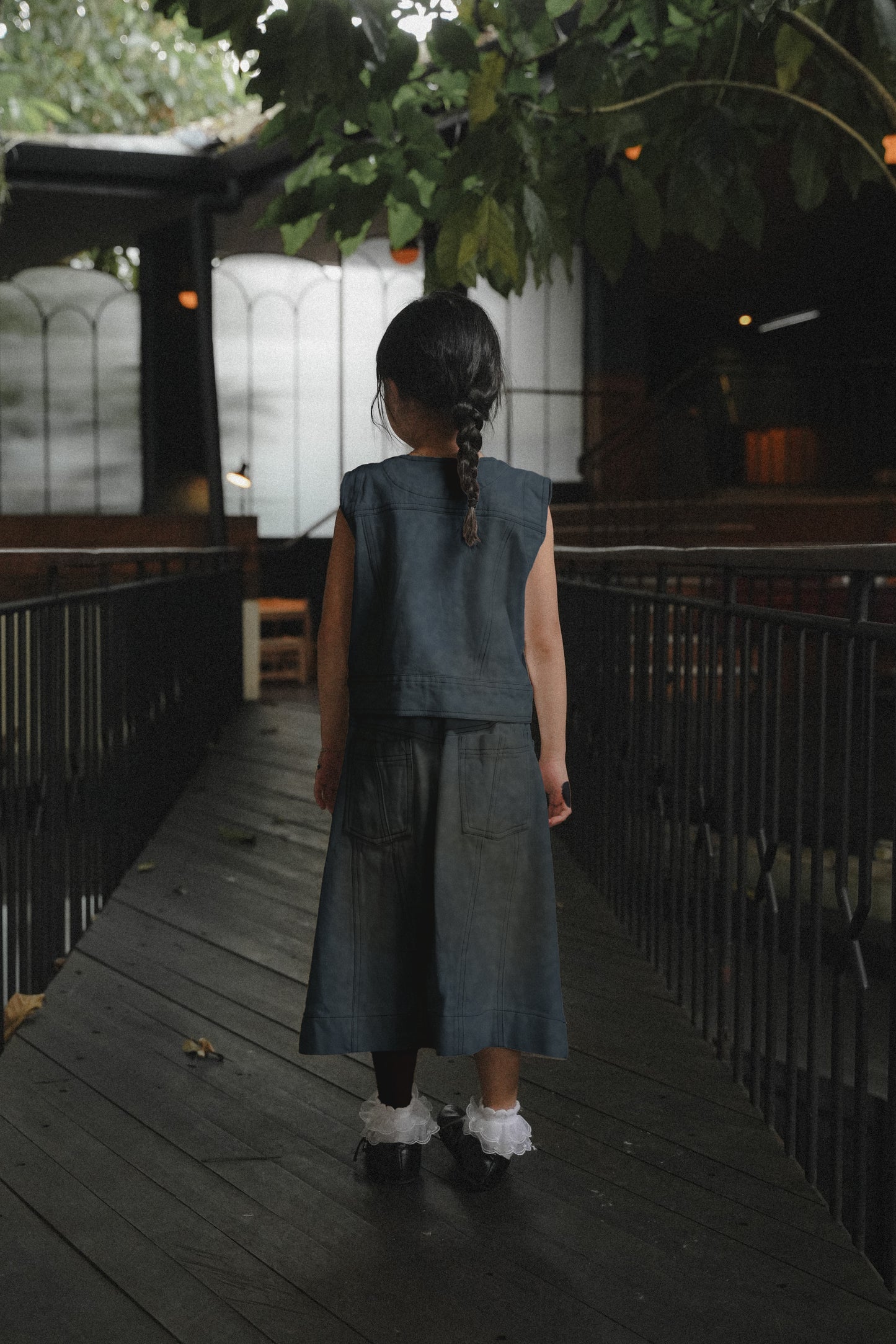 MINI SEREN SKIRT IN FUDGE