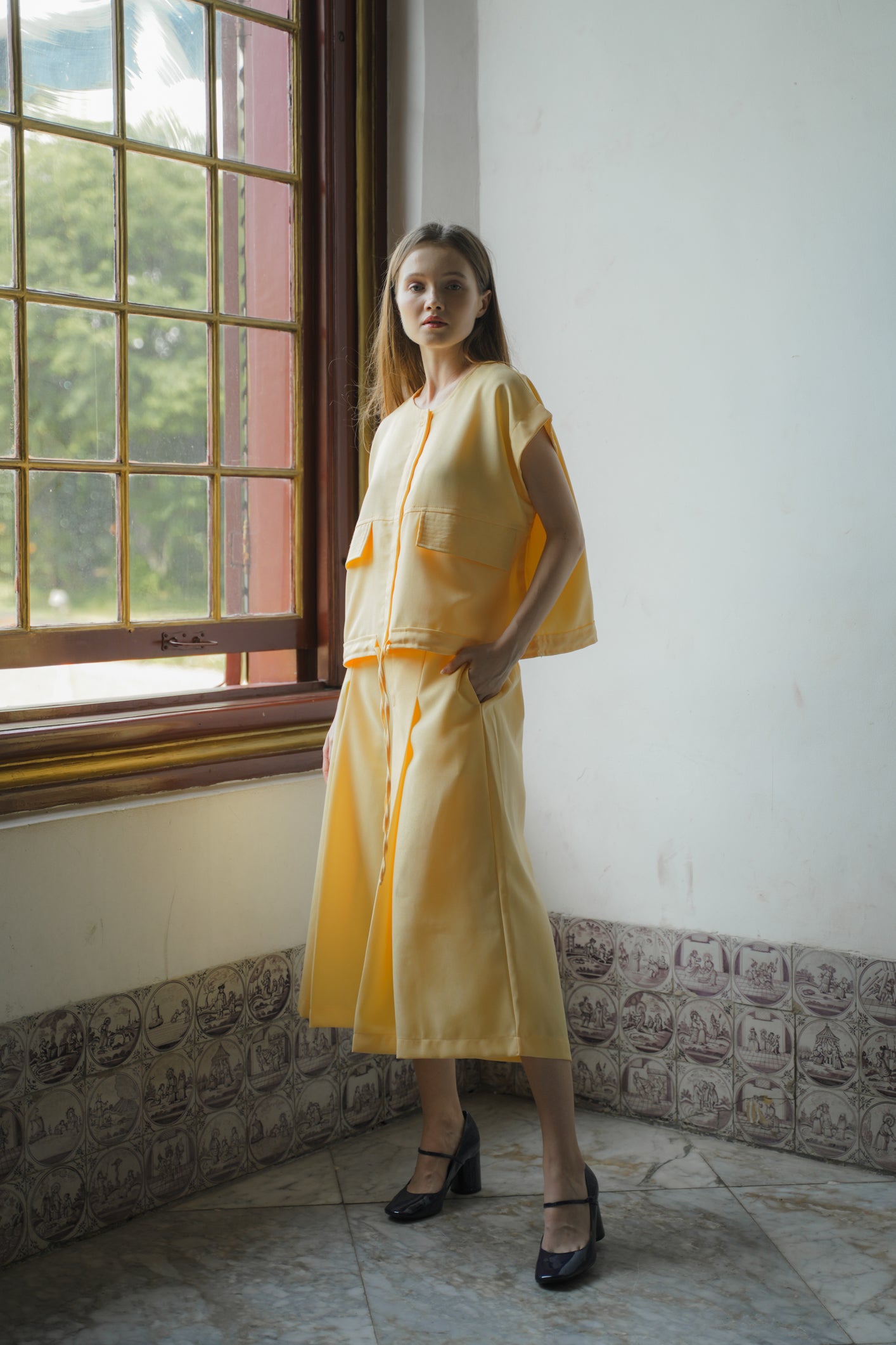 DEFECT 15% - RUSSEL PANTS IN MARIGOLD