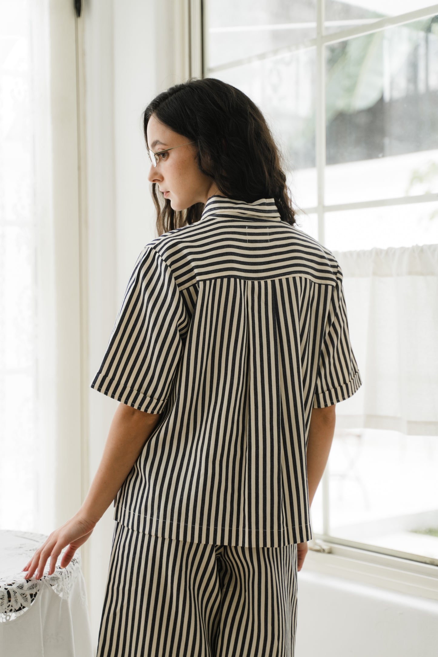 TILDA POLO IN INDIGO