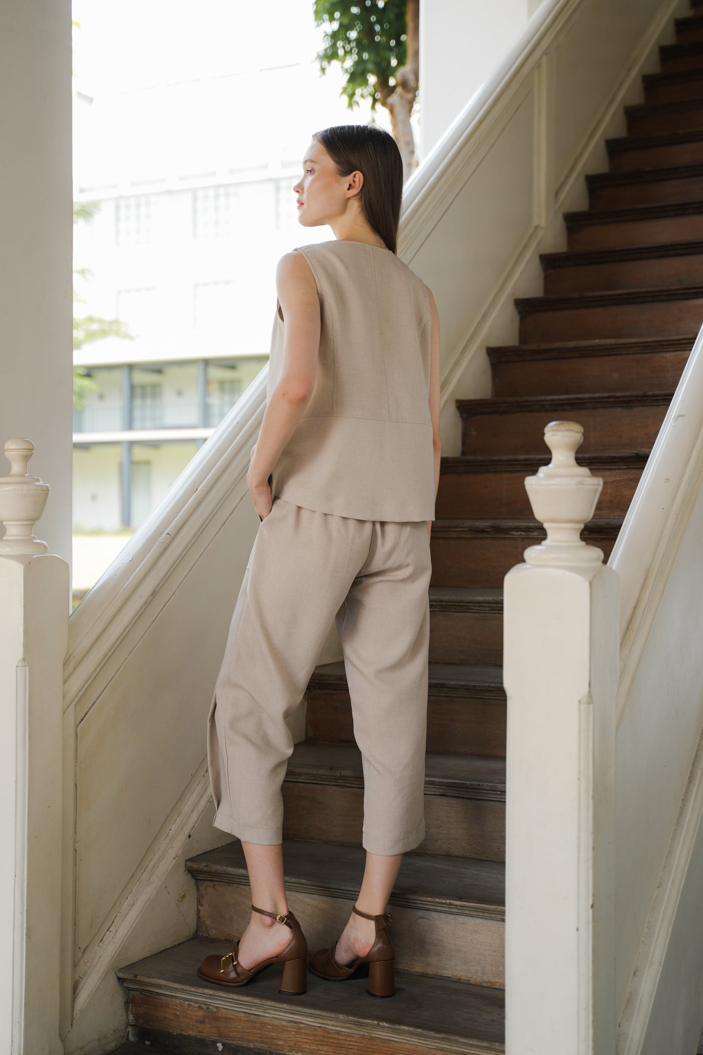 VALLEY PANT IN CHAI LATTE