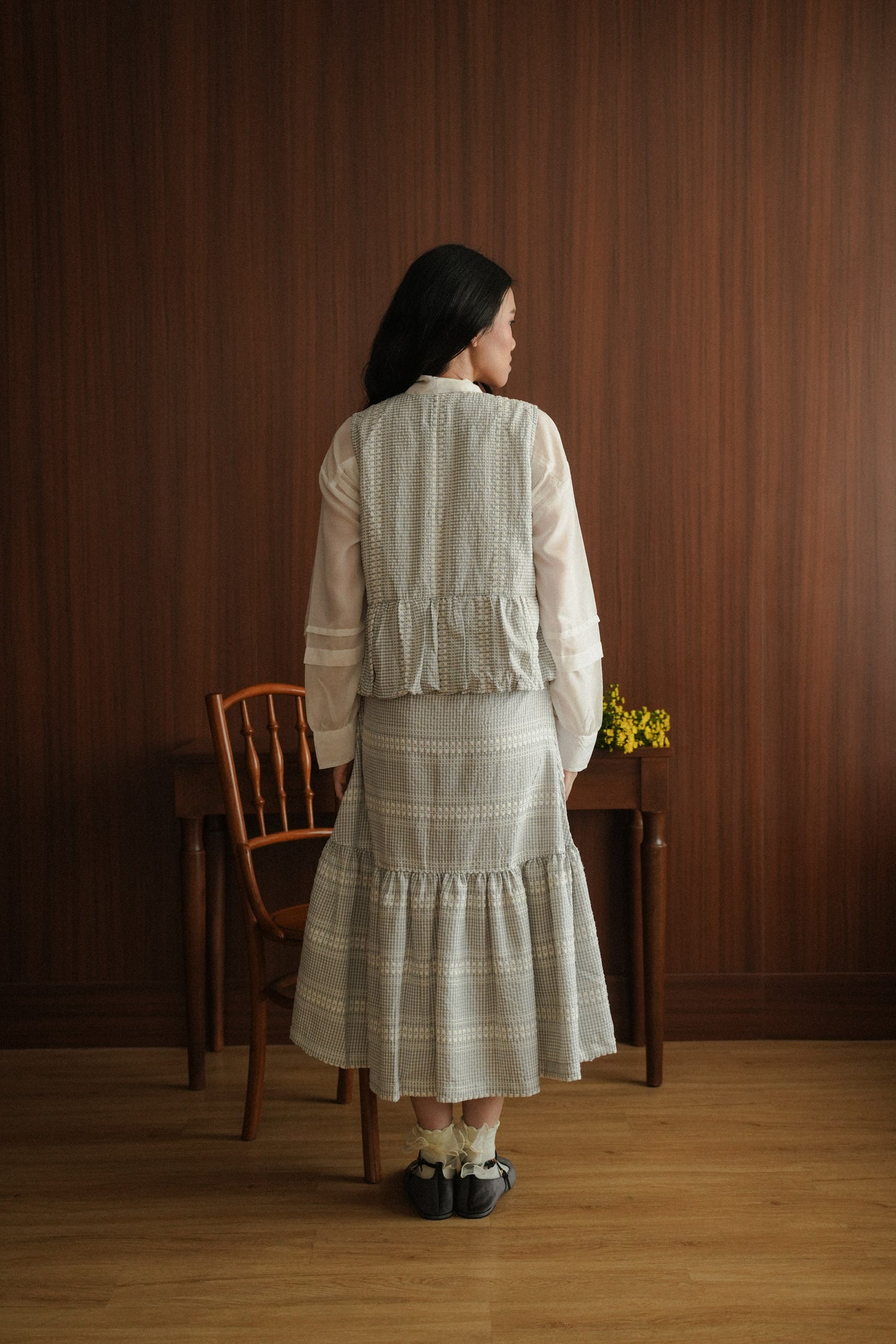 MATHIS SKIRT IN FOG