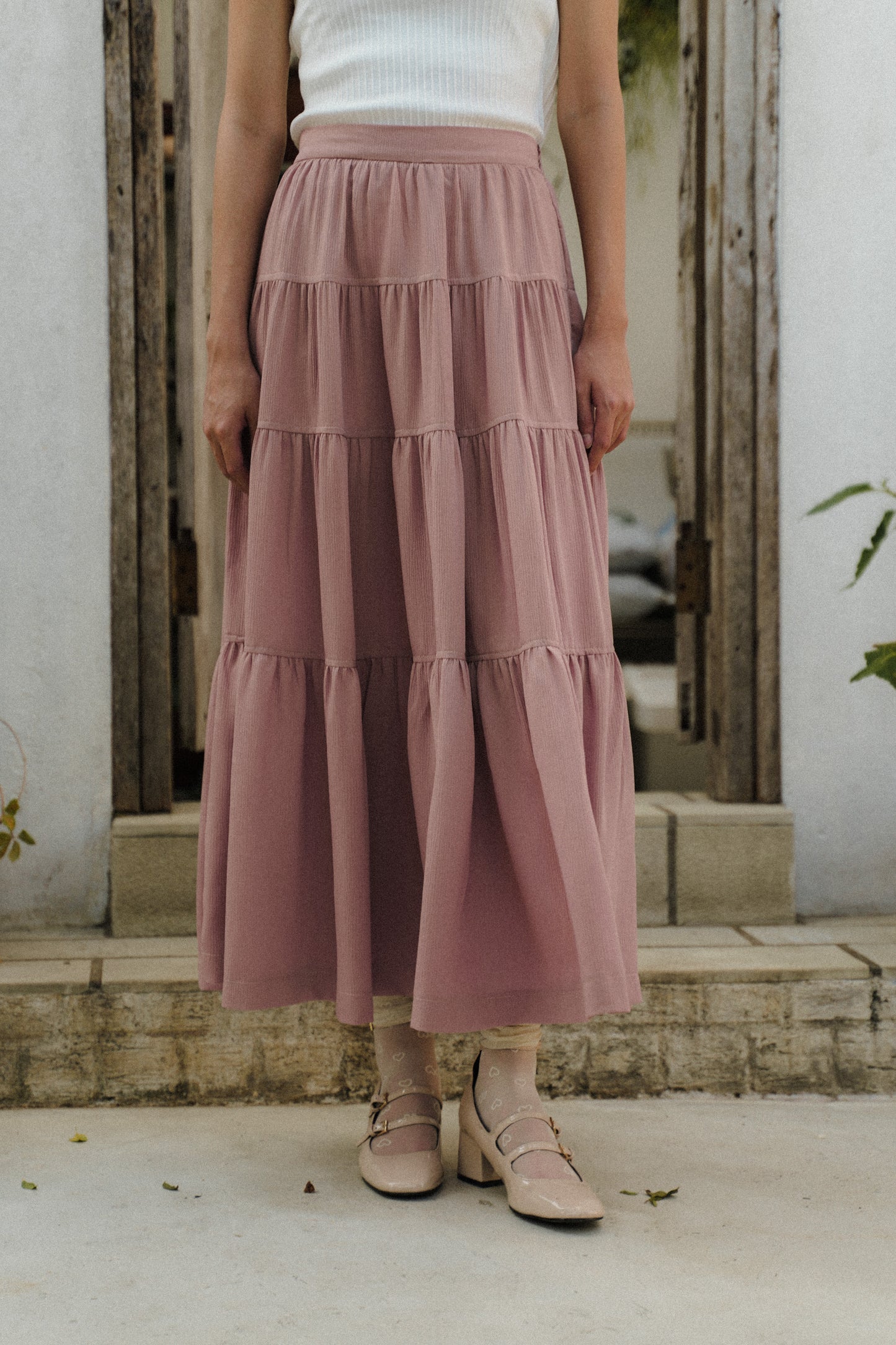 HULLA SKIRT IN WILD PEONY