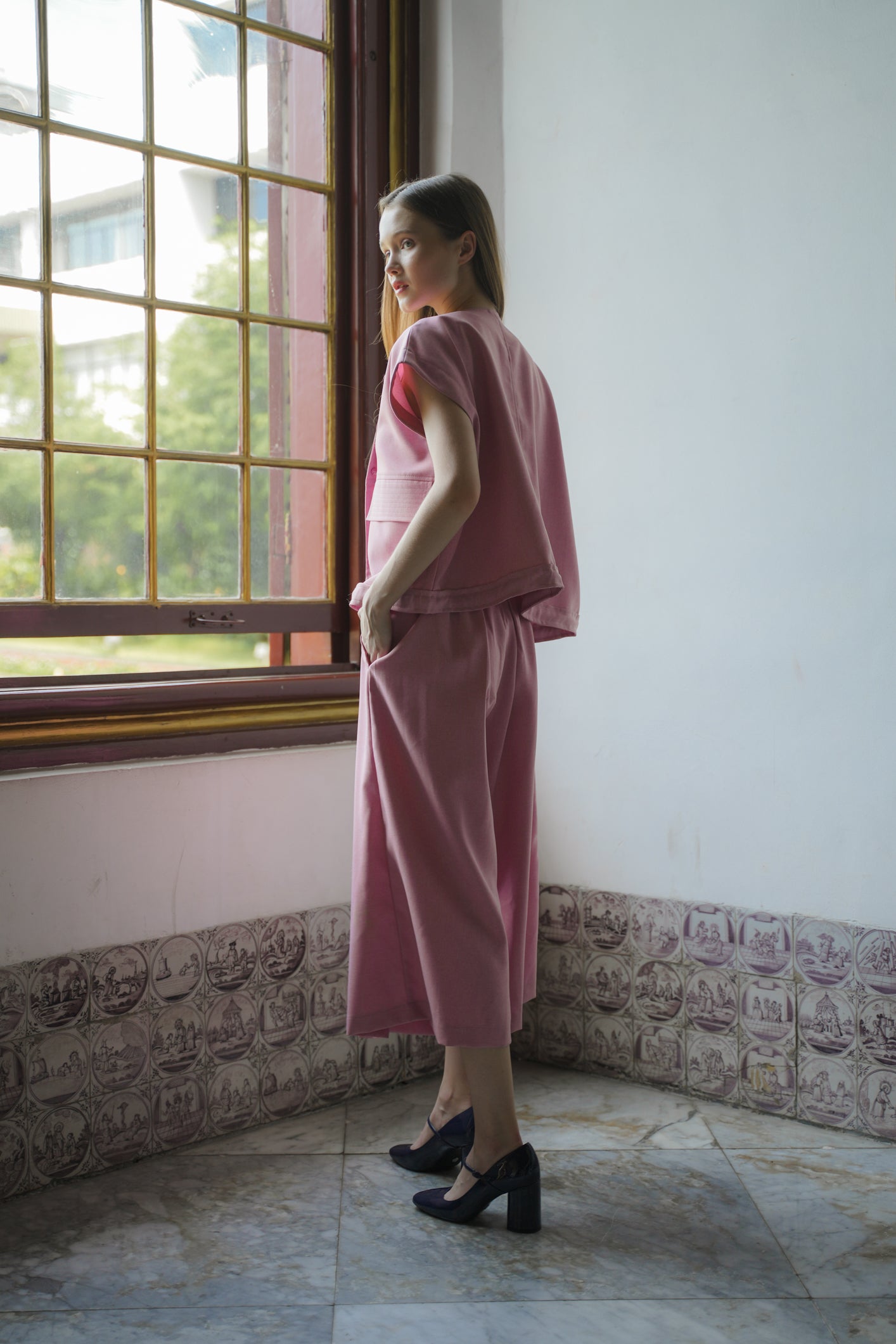 DEFECT 15% - MANDU IN GERANIUM PINK