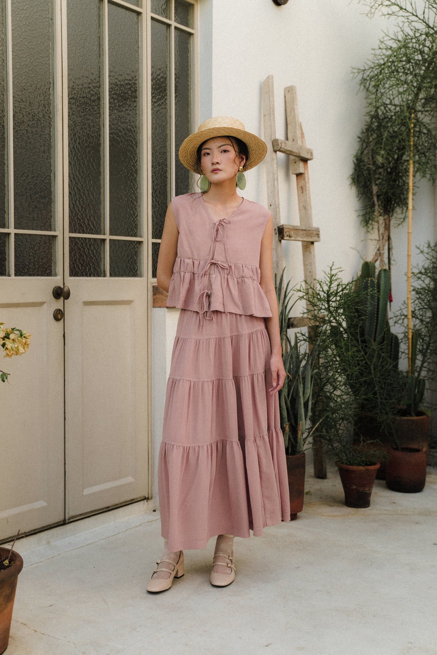 HULLA SKIRT IN WILD PEONY