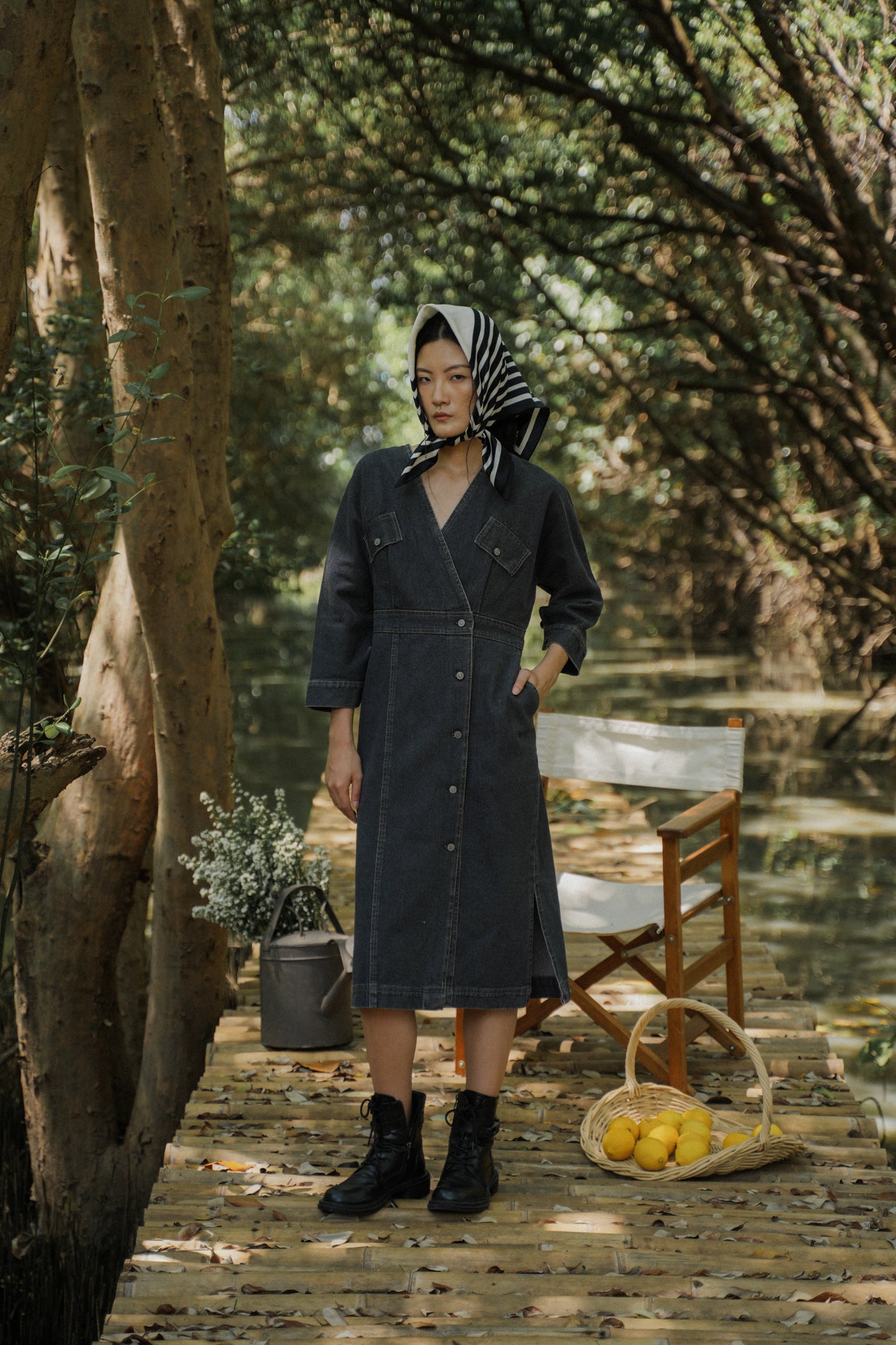 SIMONE DRESS STEEL