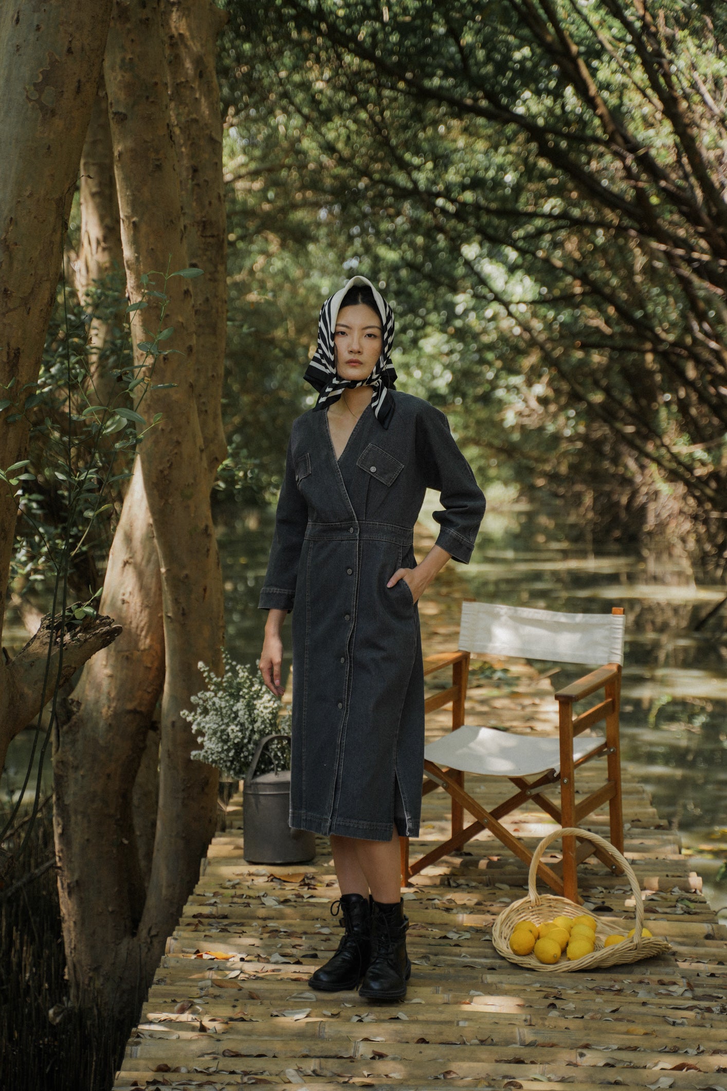 SIMONE DRESS STEEL