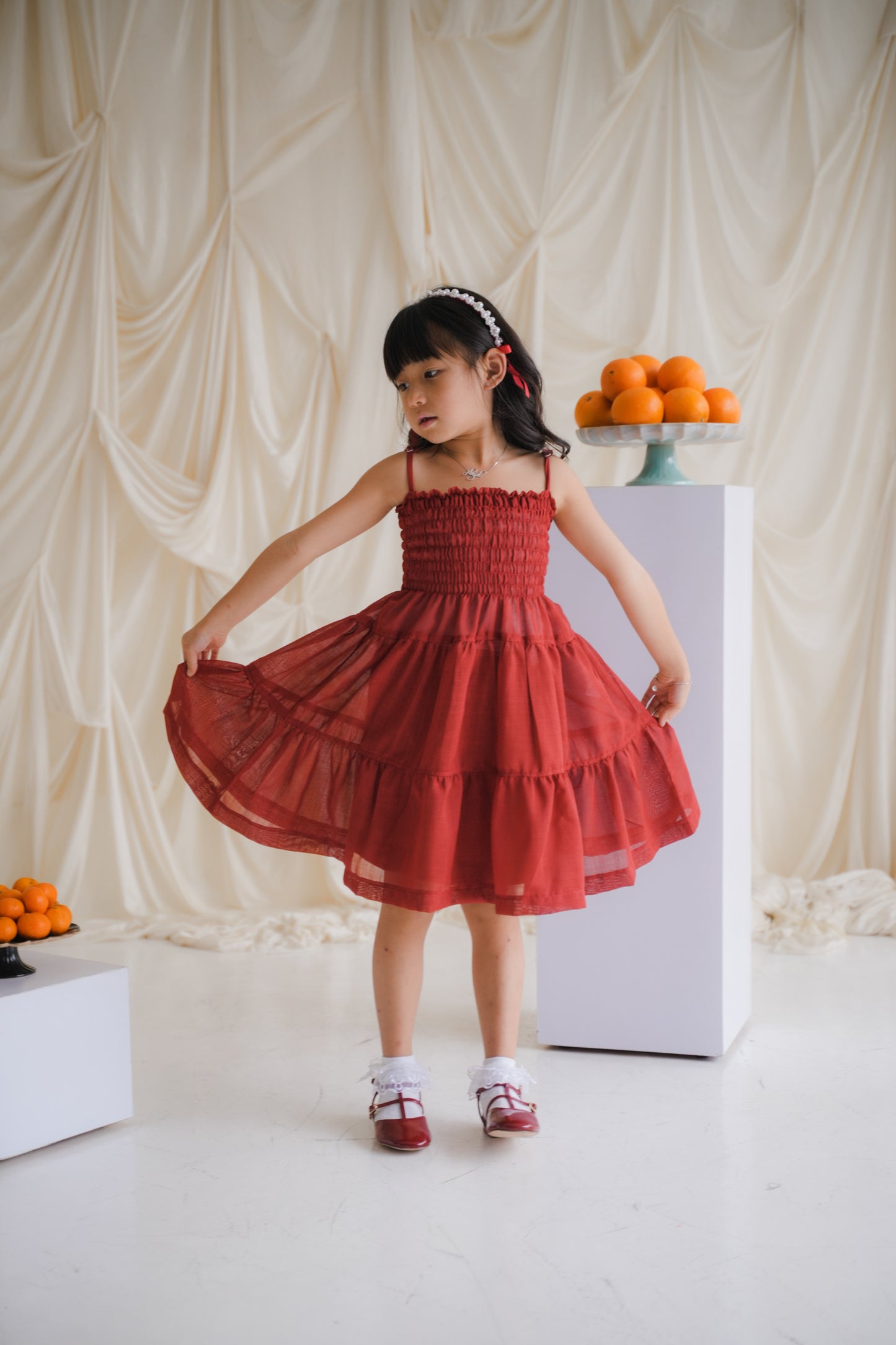 SET - MINI HAEIN JIWOON WINTERBERRY (ARIA FABRIC)