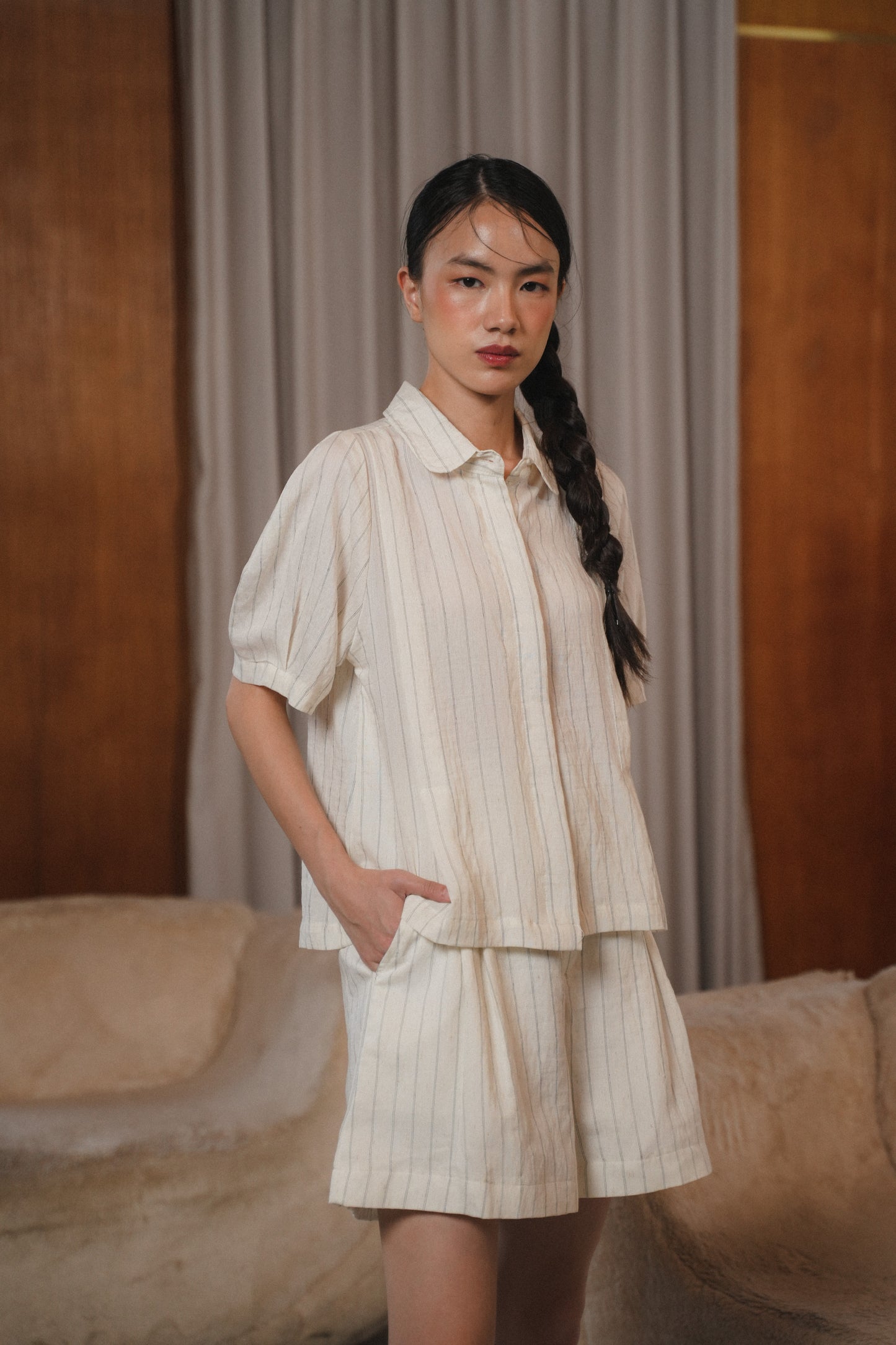 COLETTE TOP IN COCONUT MILK