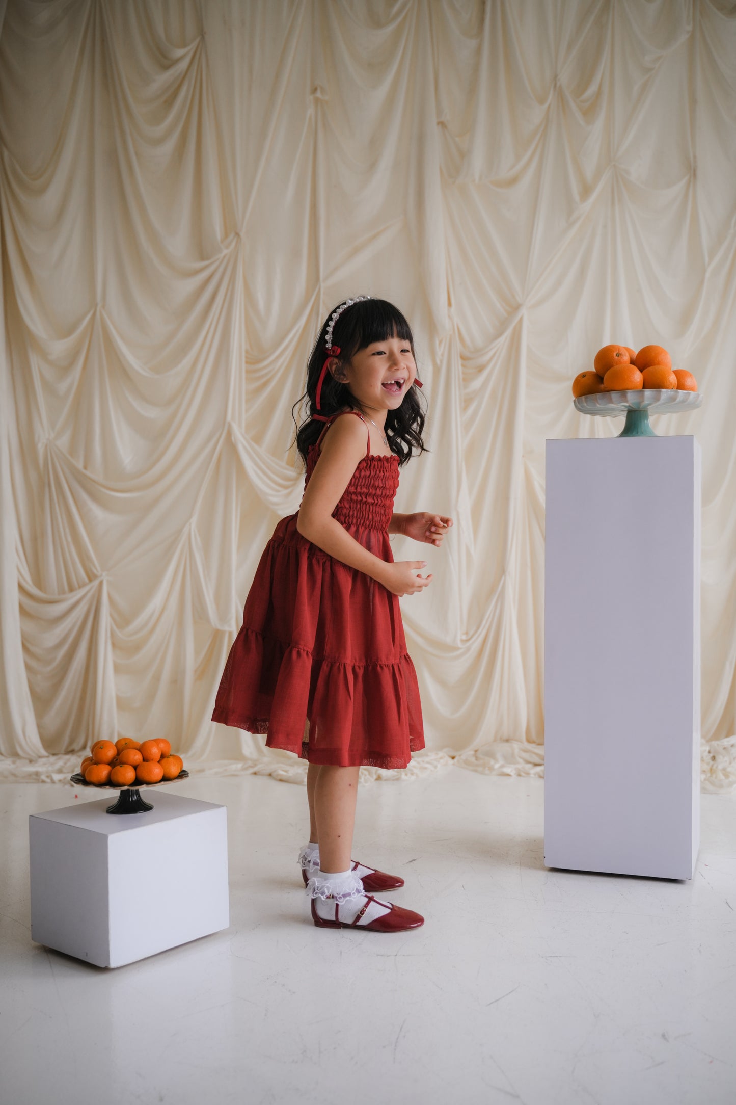 SET - MINI HAEIN JIWOON WINTERBERRY (ARIA FABRIC)