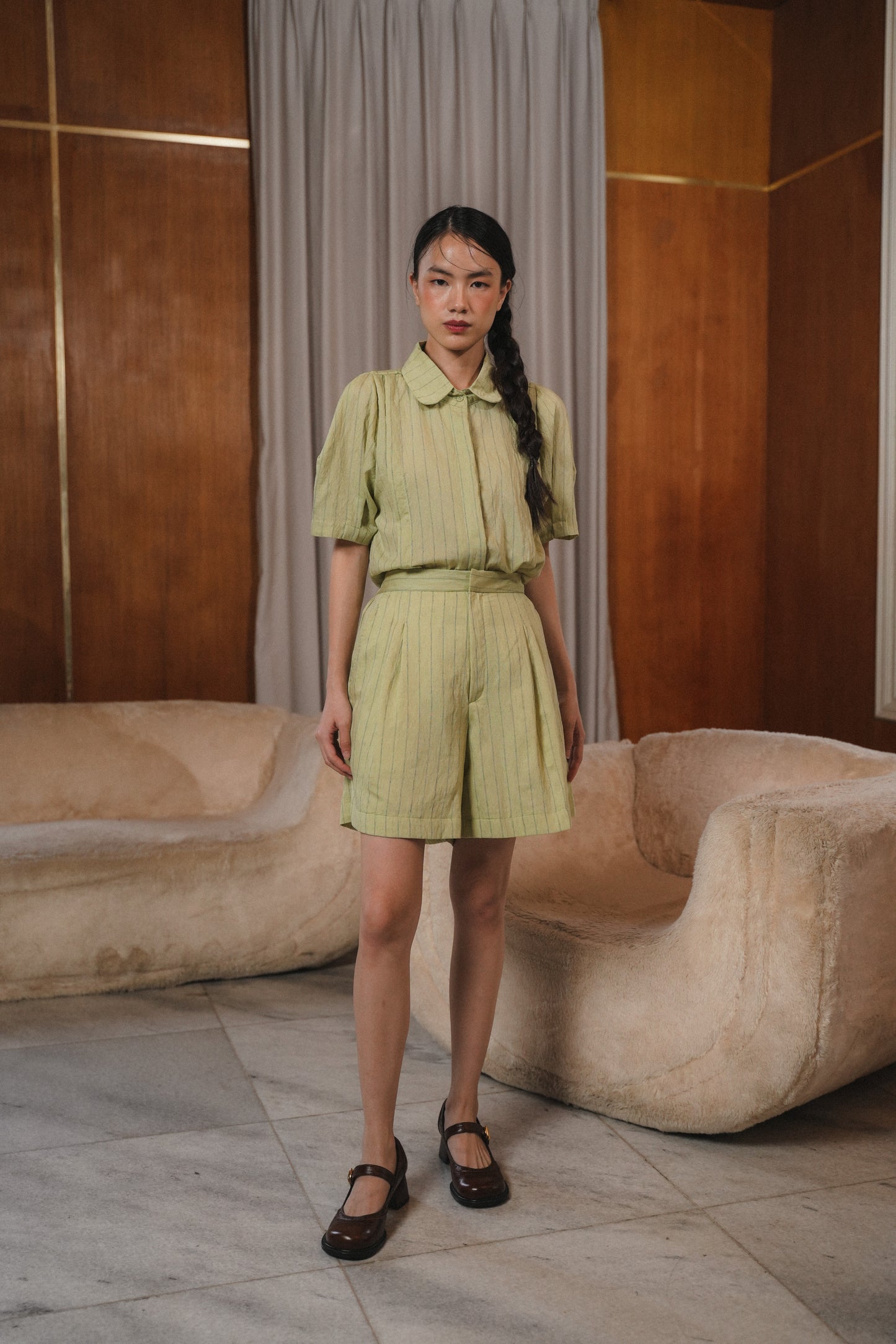 BIJOU PANT IN MATCHA