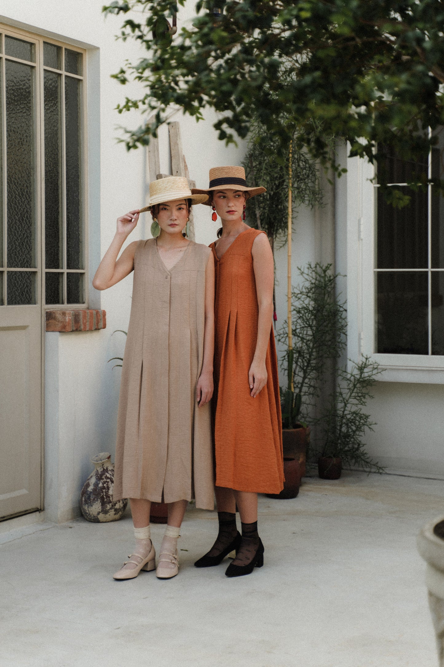 ETTORE DRESS CHRYSANT