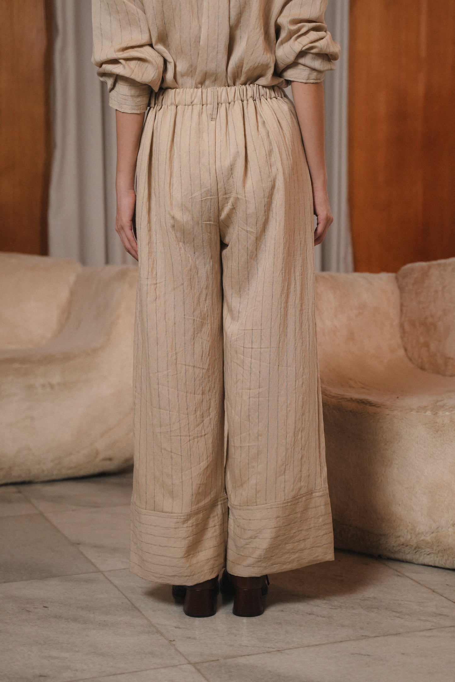 ALBA PANT IN SHORTBREAD