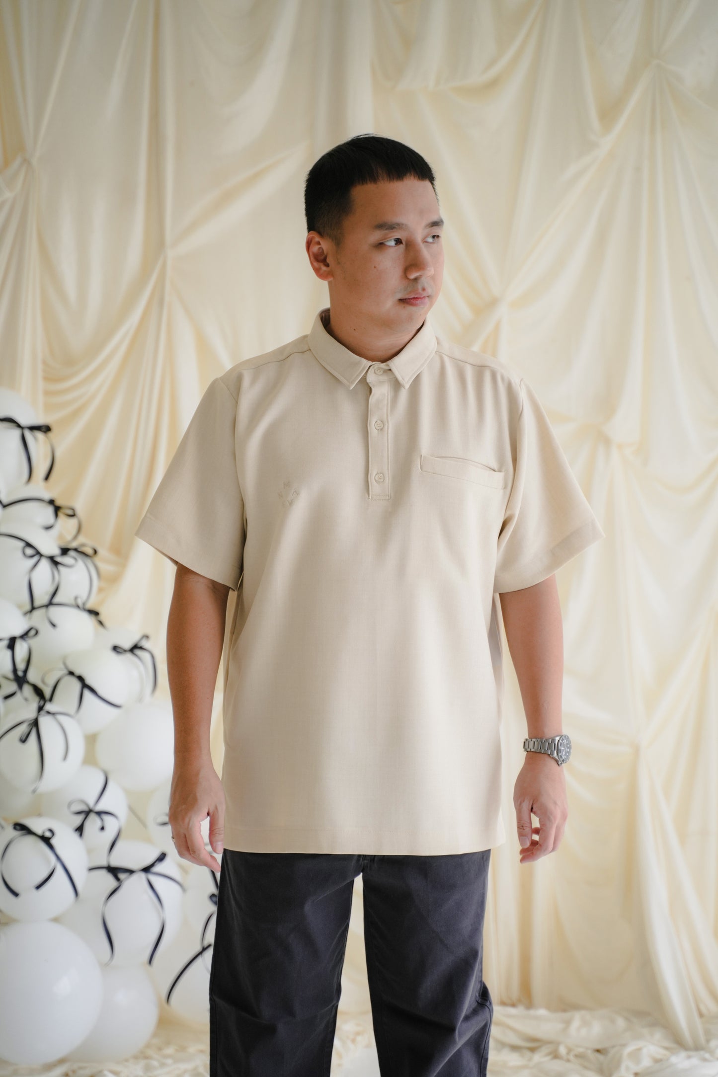 STANLEY SHIRT IN PARMESAN