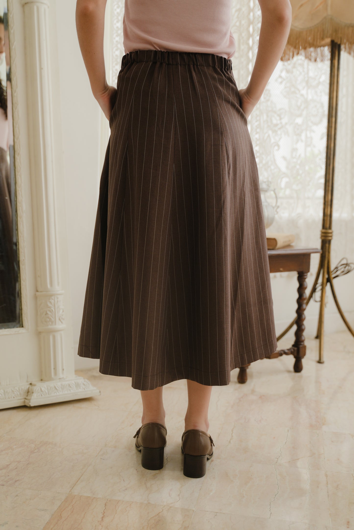 REI SKIRT IN CANELLE