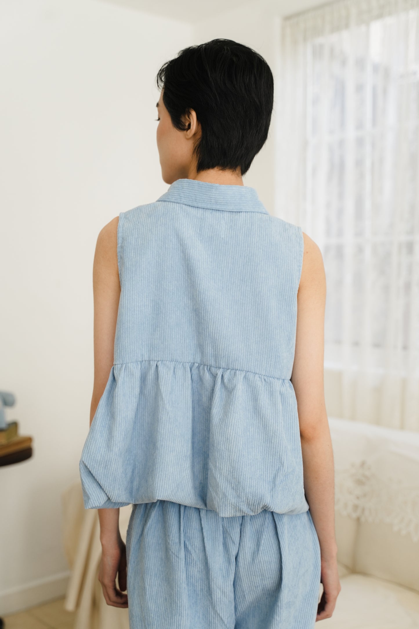 DREAM TOP IN DELICATE BLUE