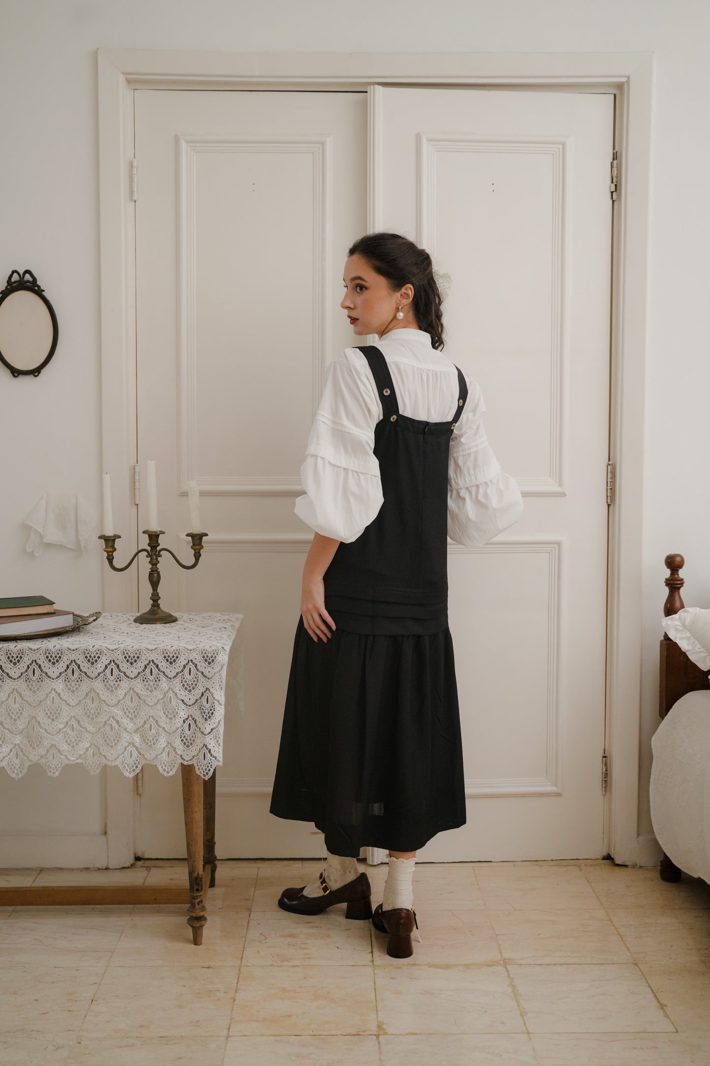 CELINA DRESS IN BLACK BEAUTY