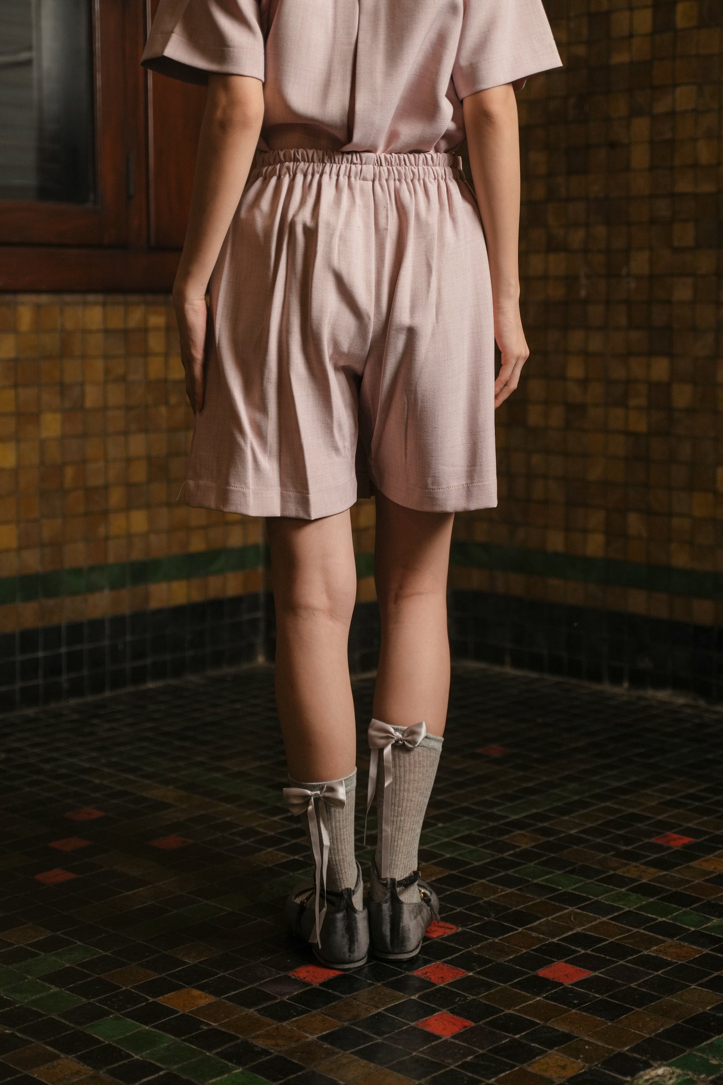 LILLOU SKORT IN FEATHER BERRY