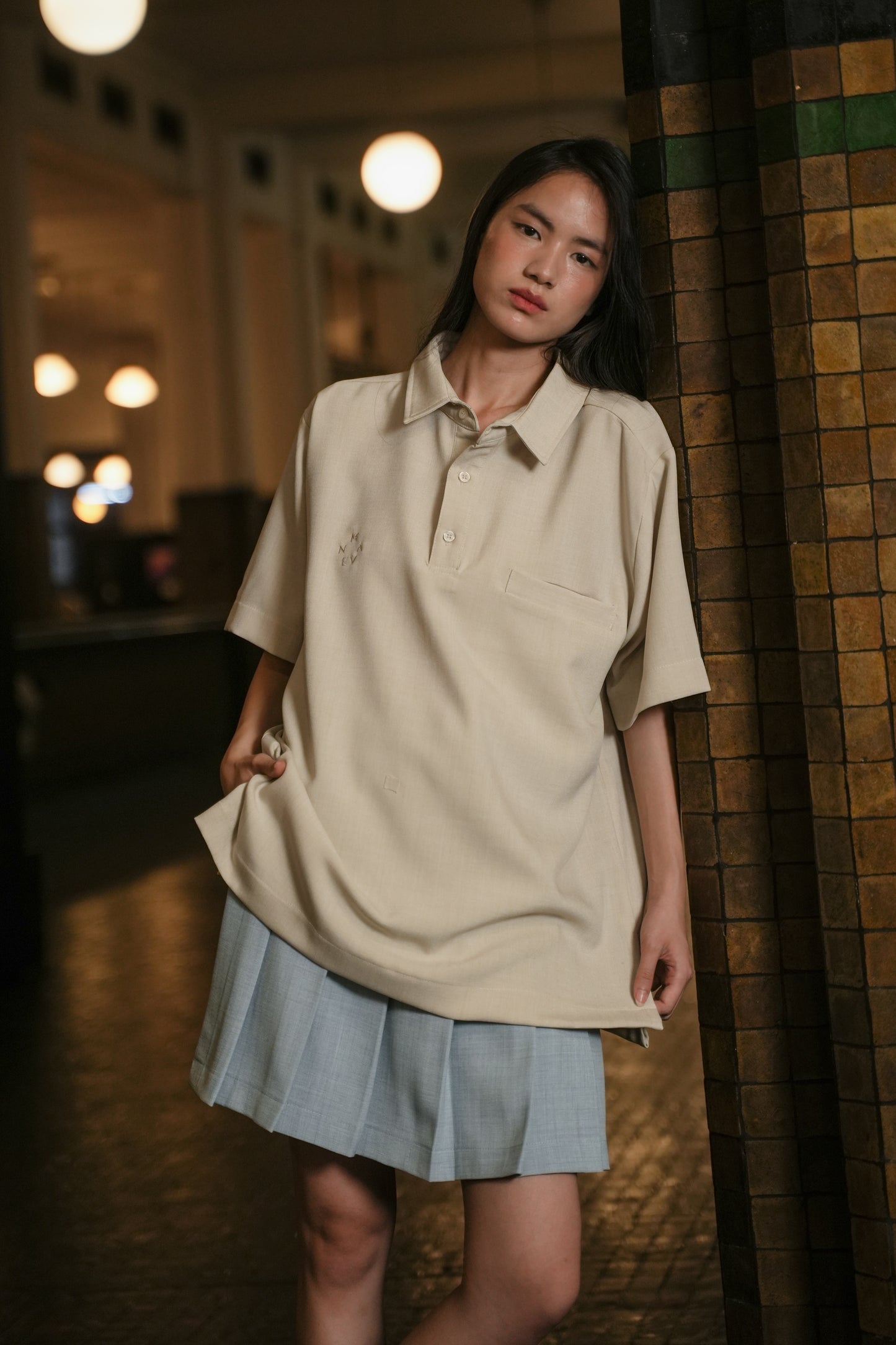 STANLEY SHIRT IN PARMESAN