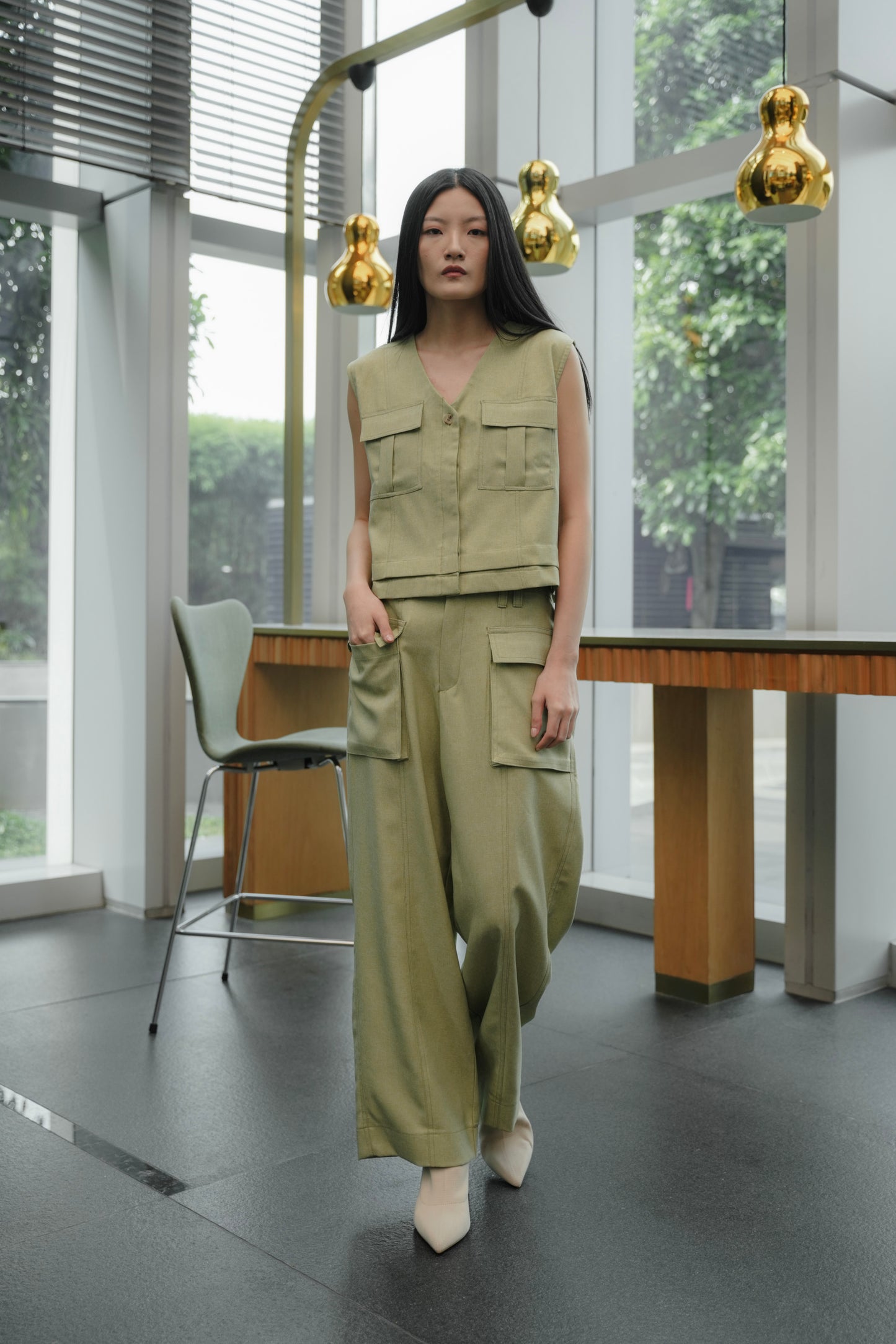 SATOO PANTS IN KIWI CLOVER