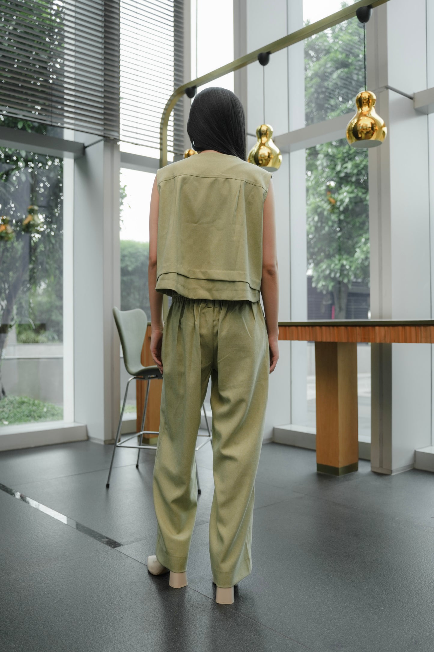 NAMI VEST IN KIWI CLOVER
