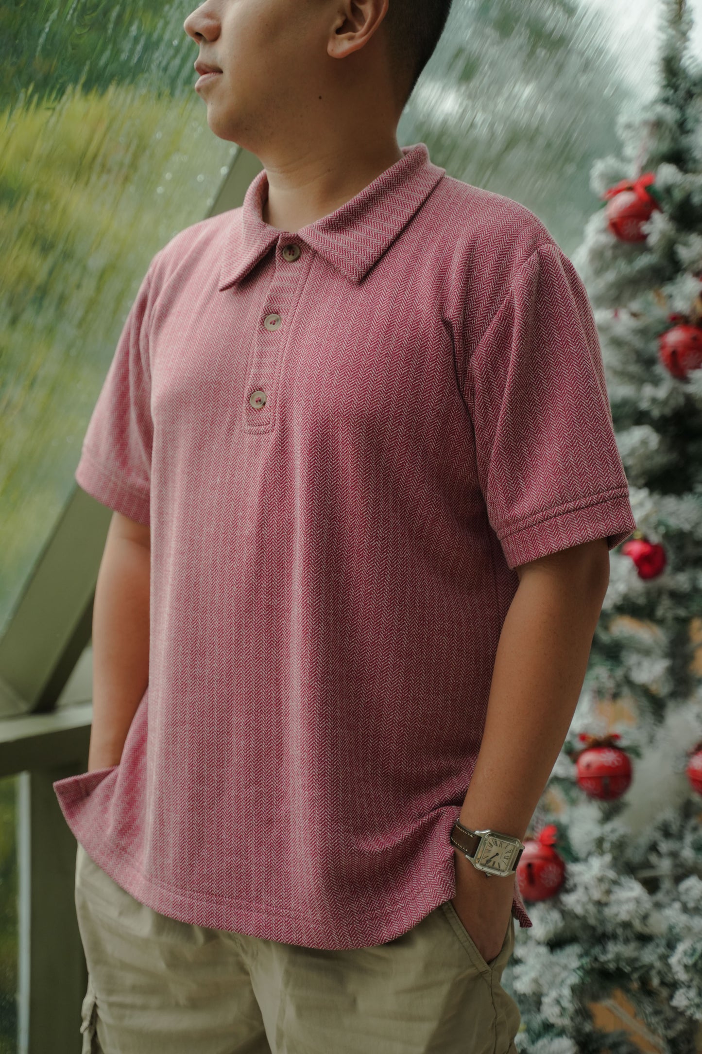 RALPH POLOSHIRT IN JOLLY RED
