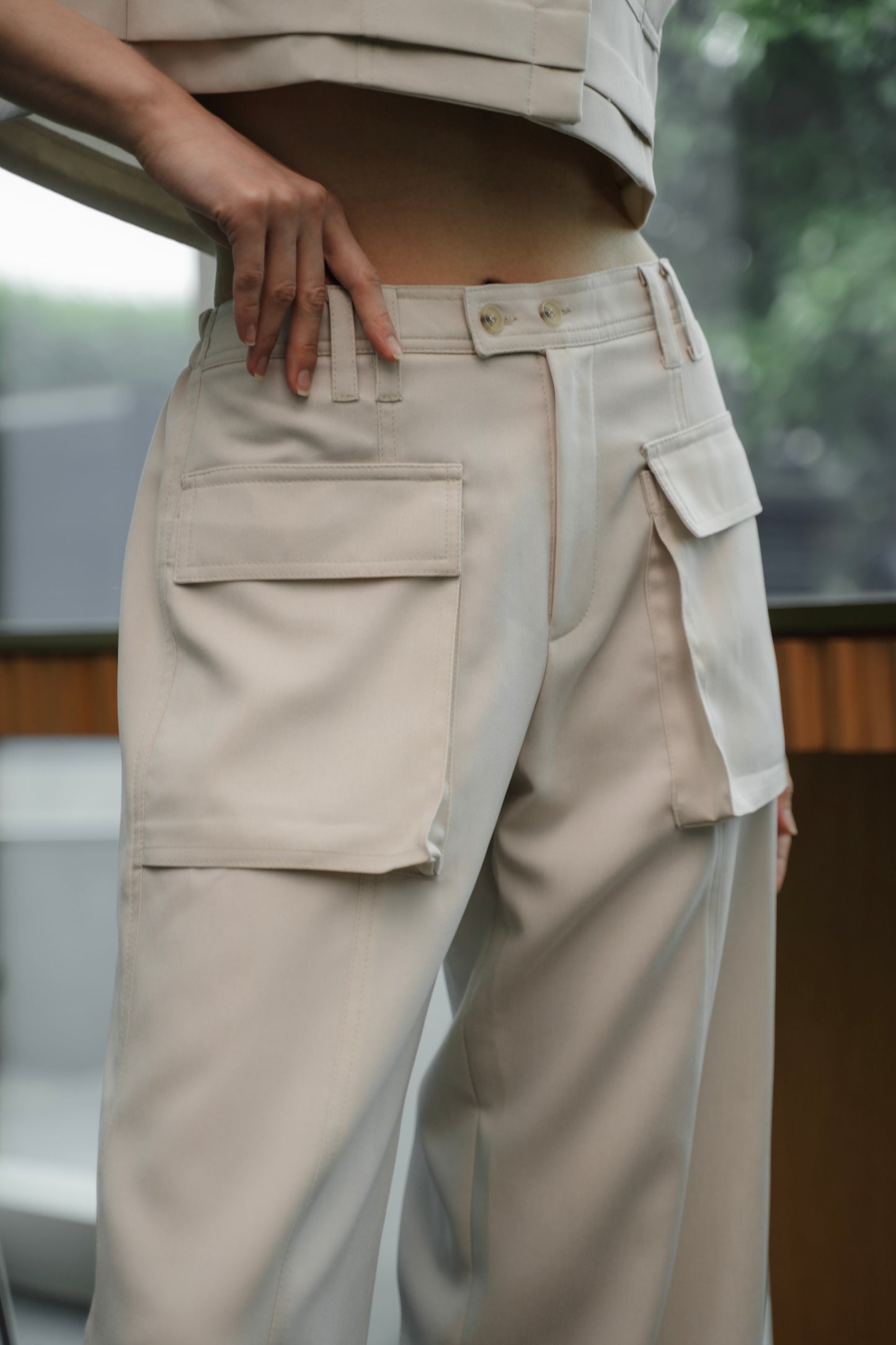 SATOO PANTS IN HONEYDOE