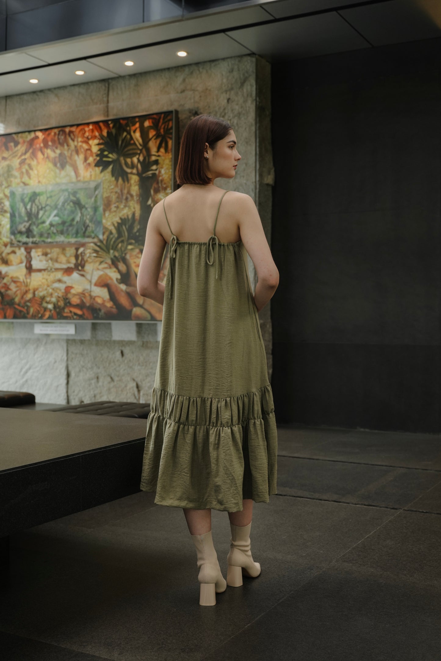 NAO DRESS WASABI