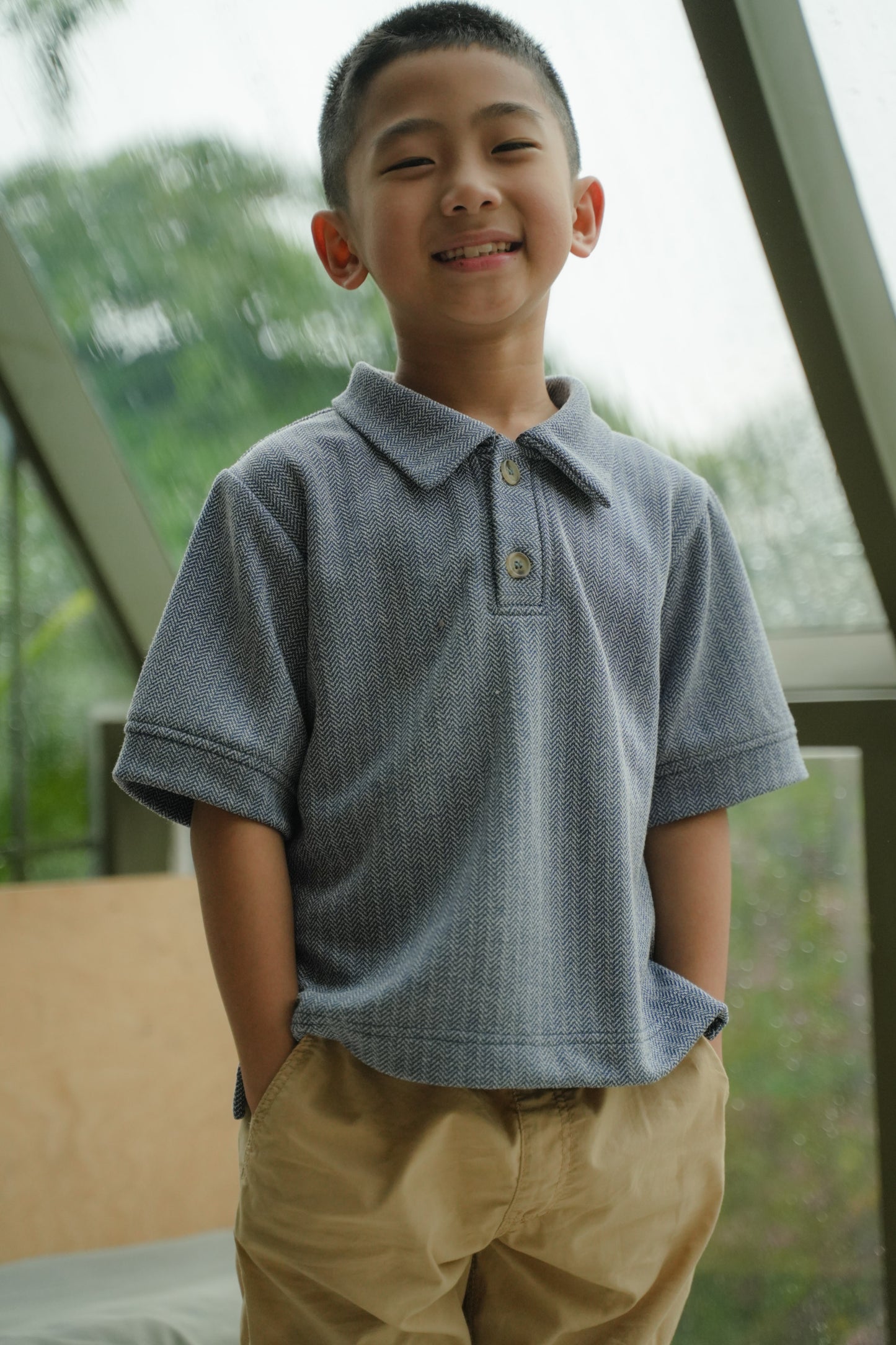 RALPH POLOSHIRT JR IN BLUEBELL