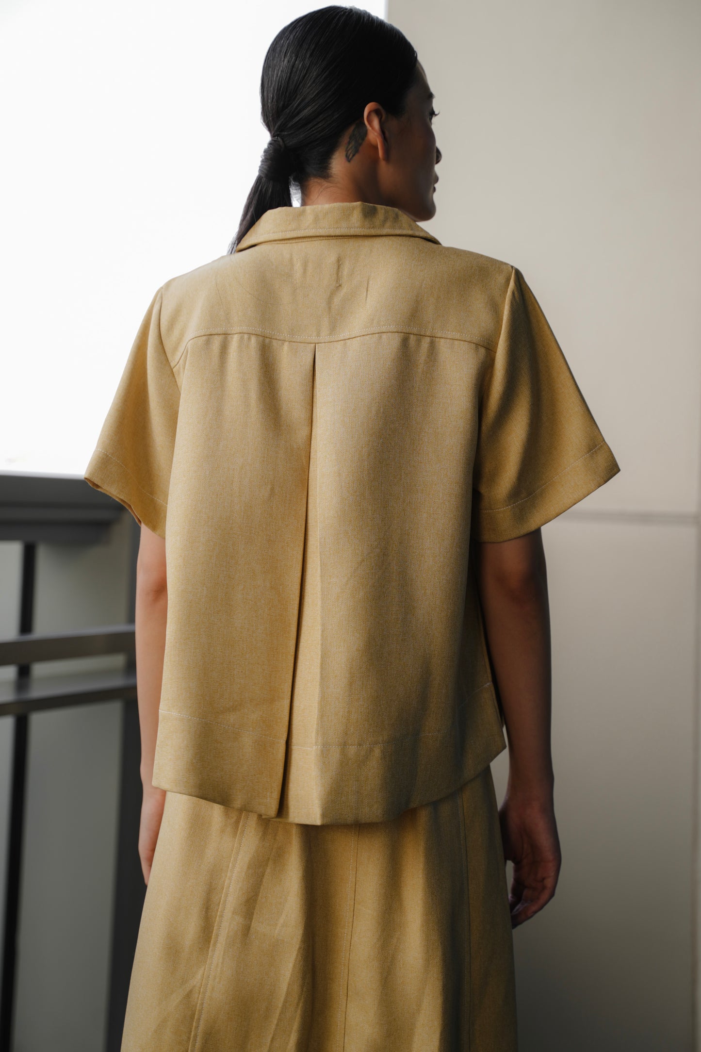 MORI TOP IN HONEY GINGER