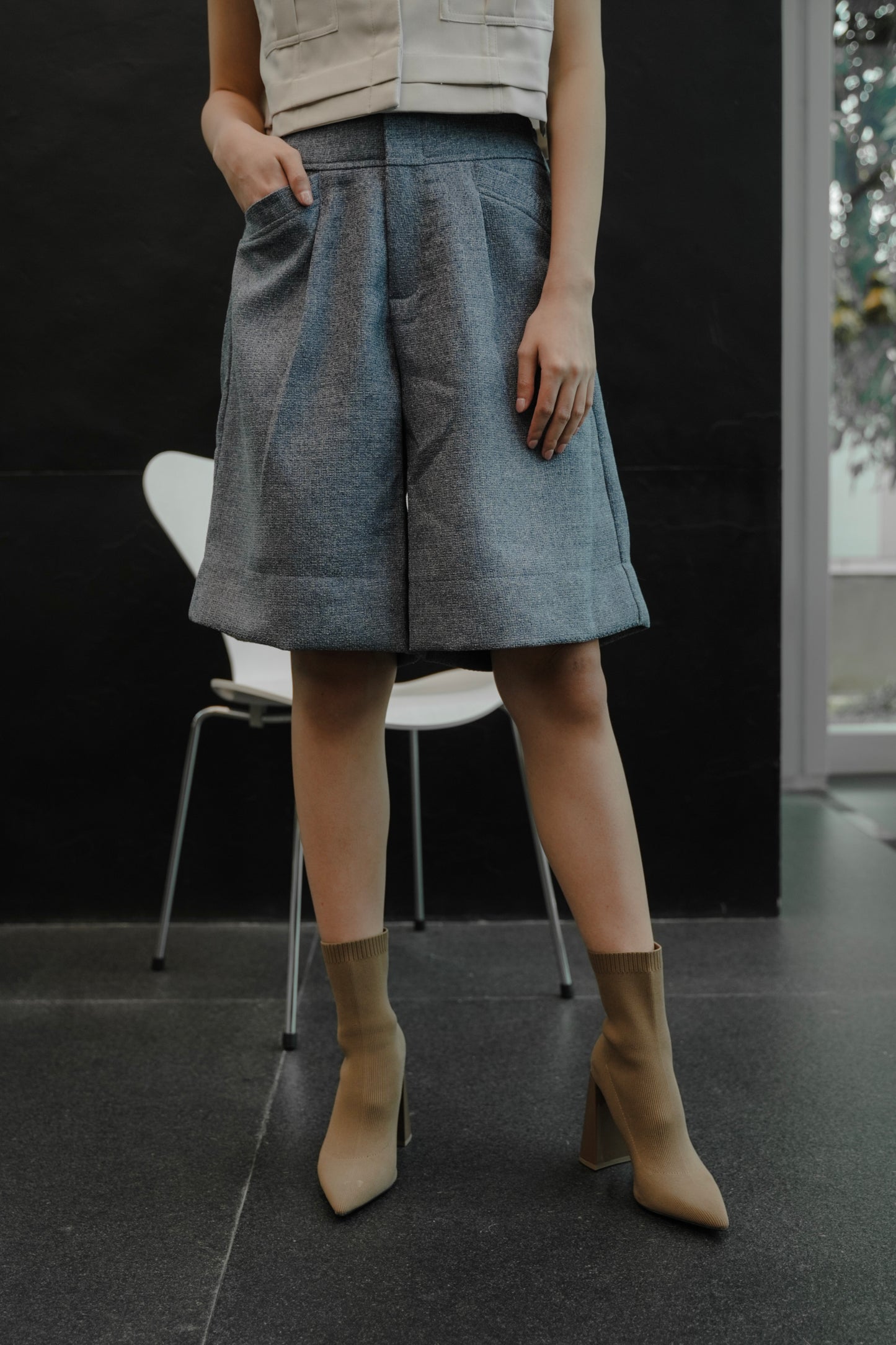 SUKI PANTS IN PANSY BLUE